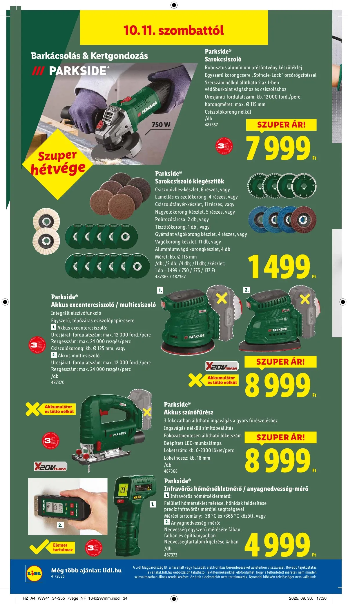 Lidl akciós újság 10.09–10.15 – 42. oldal