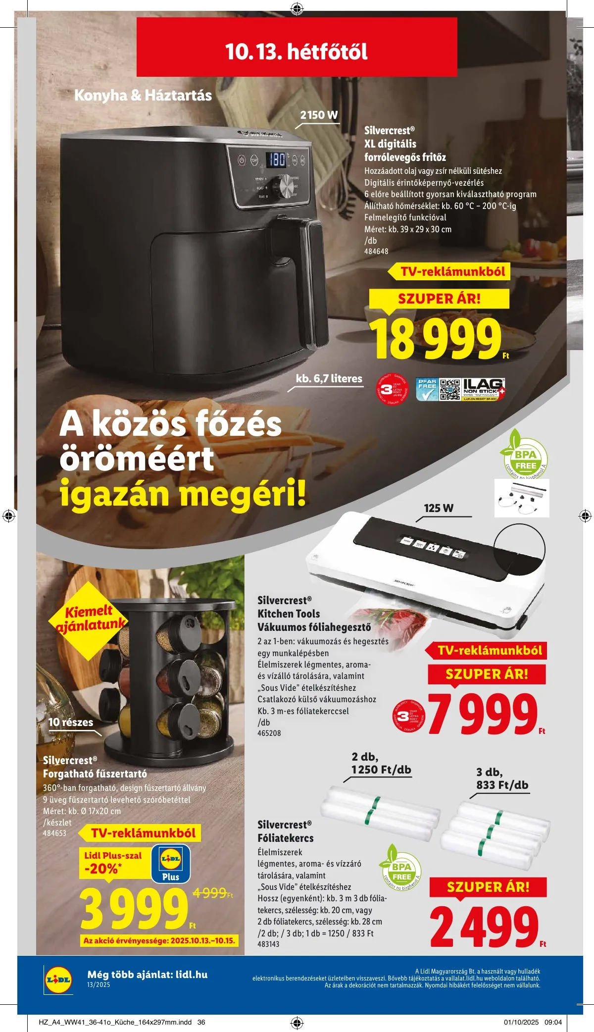 Lidl akciós újság 10.09–10.15 – 44. oldal