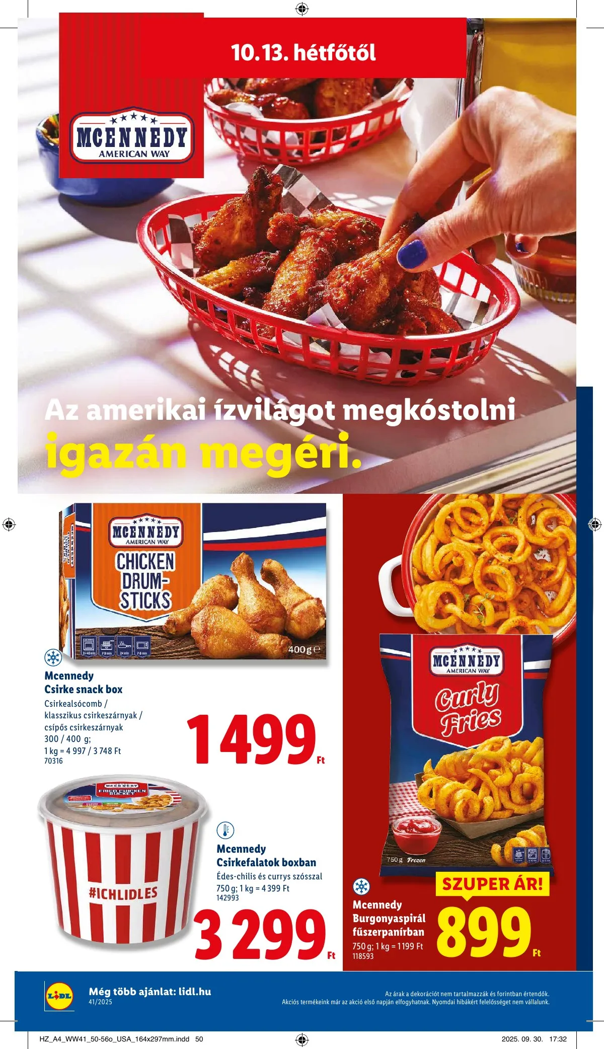 Lidl akciós újság 10.09–10.15 – 58. oldal