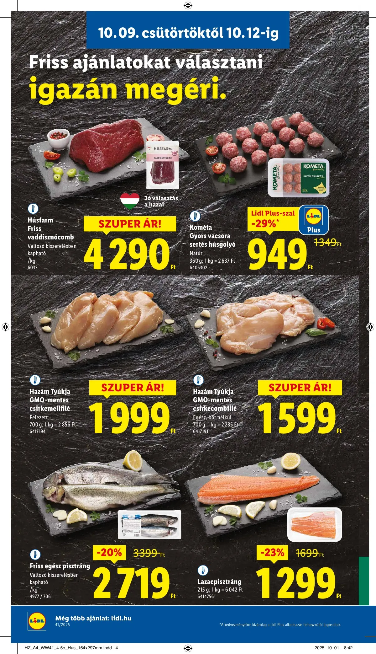 Lidl akciós újság 10.09–10.15 – 6. oldal