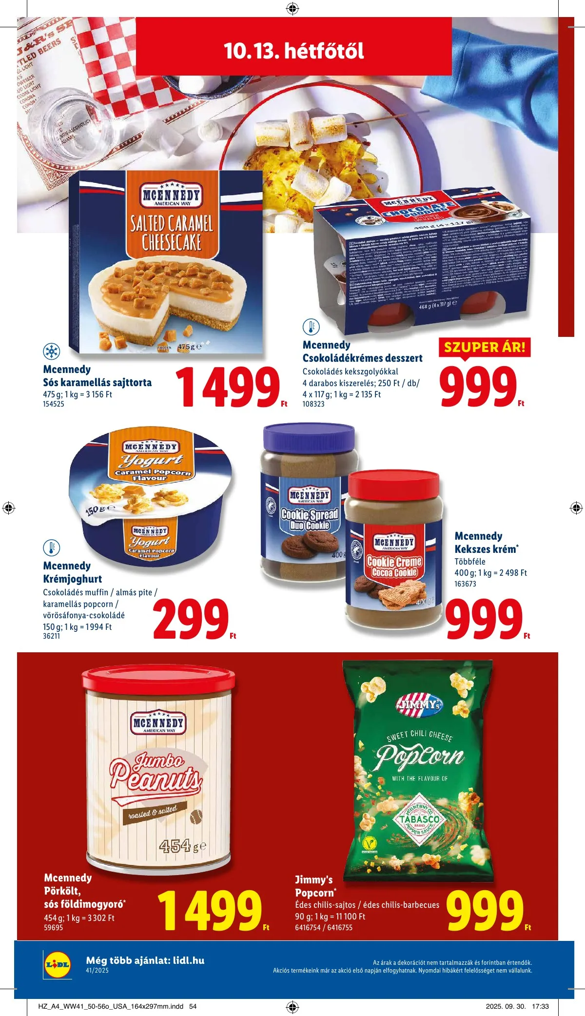 Lidl akciós újság 10.09–10.15 – 62. oldal