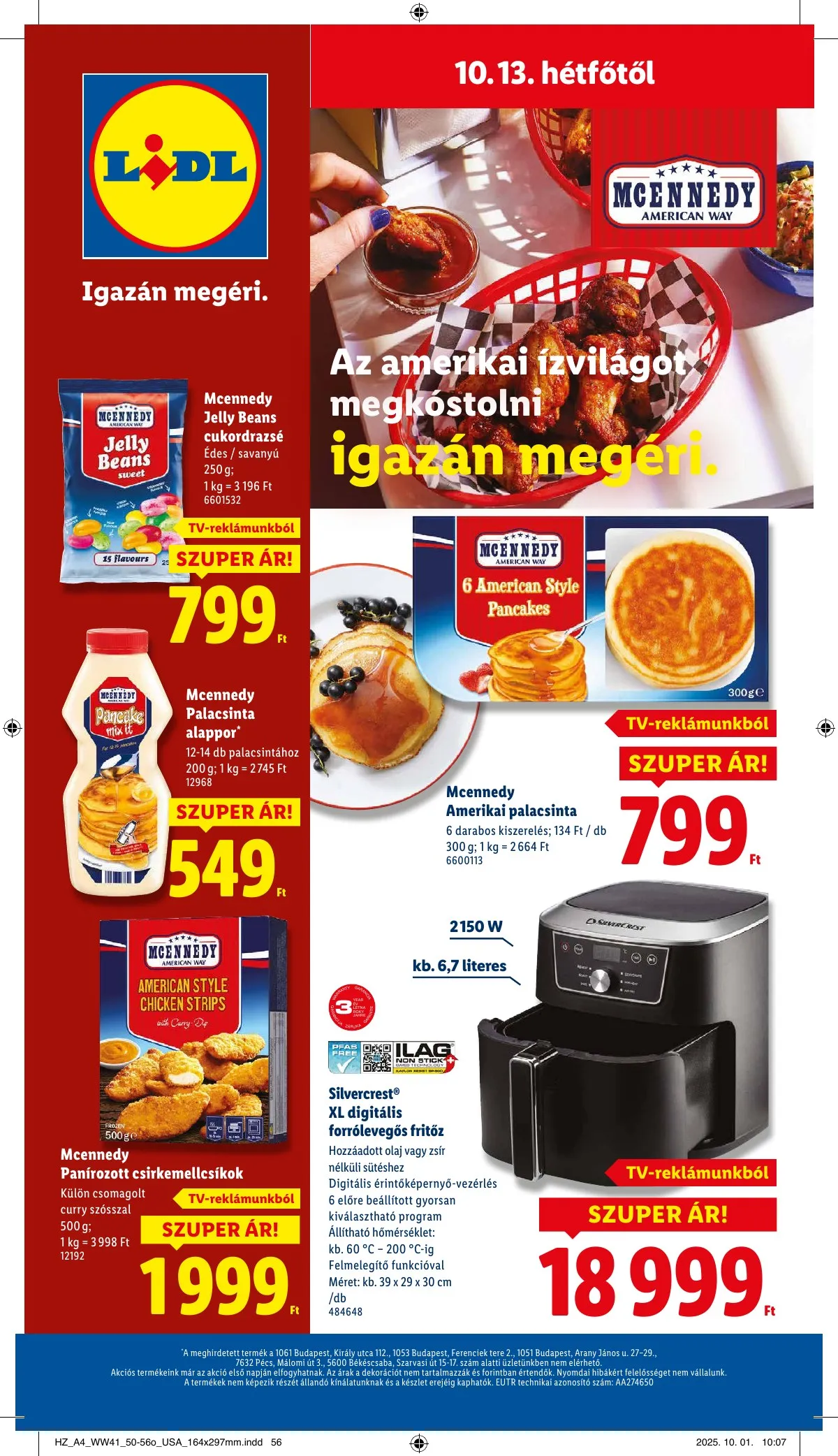 Lidl akciós újság 10.09–10.15 – 64. oldal