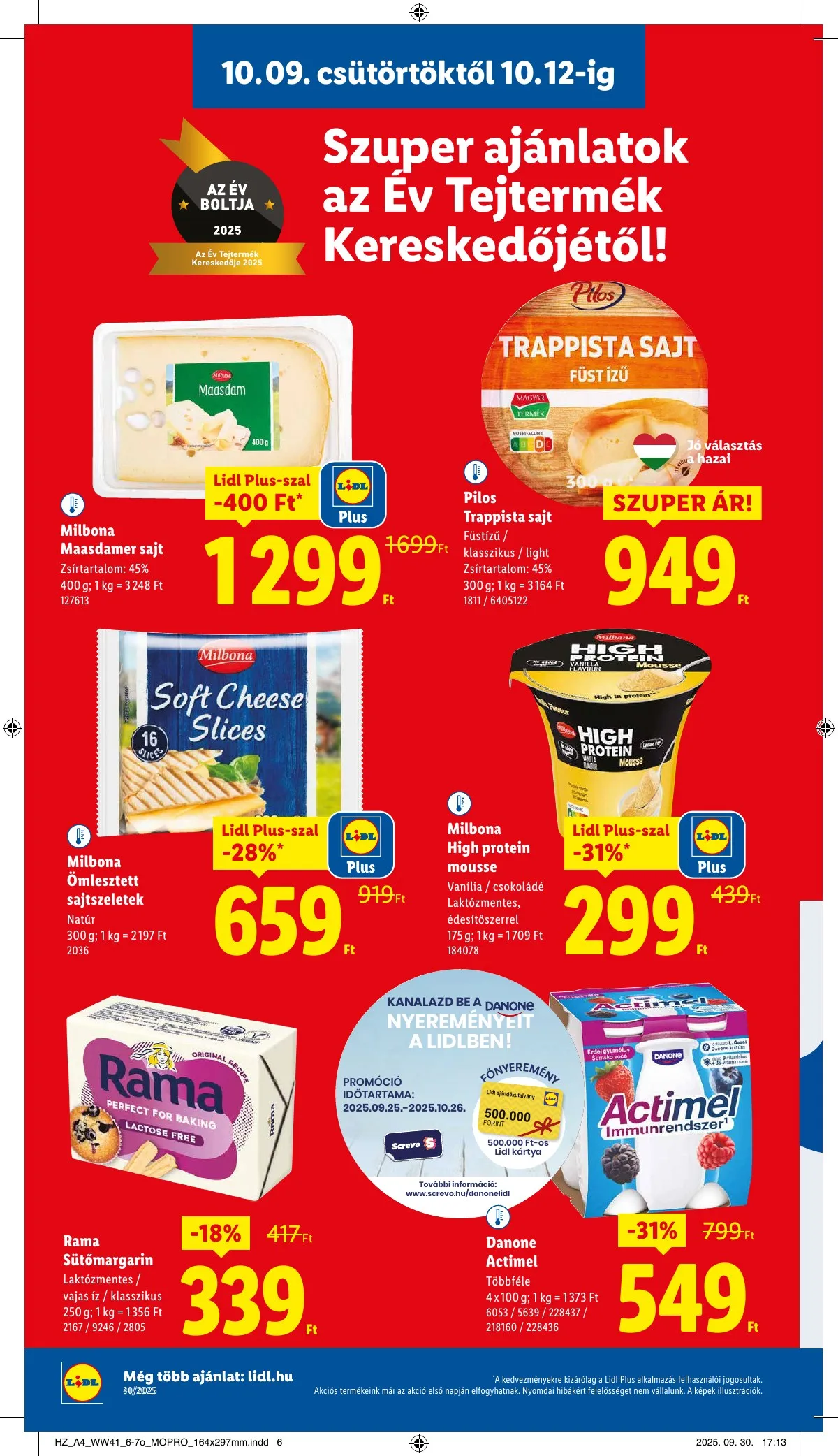 Lidl akciós újság 10.09–10.15 – 8. oldal