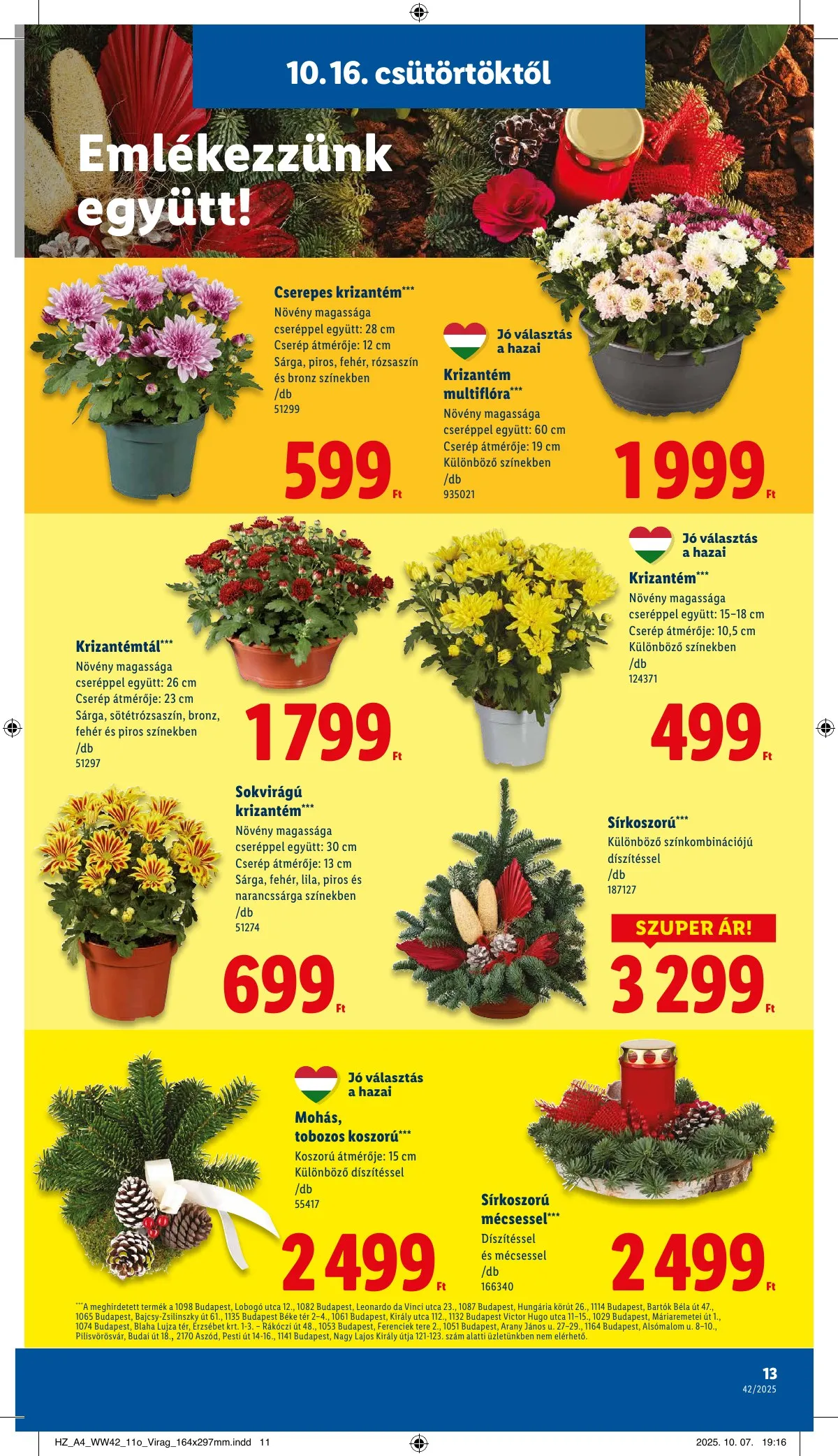 Lidl akciós újság 10.16–10.21 – 13. oldal