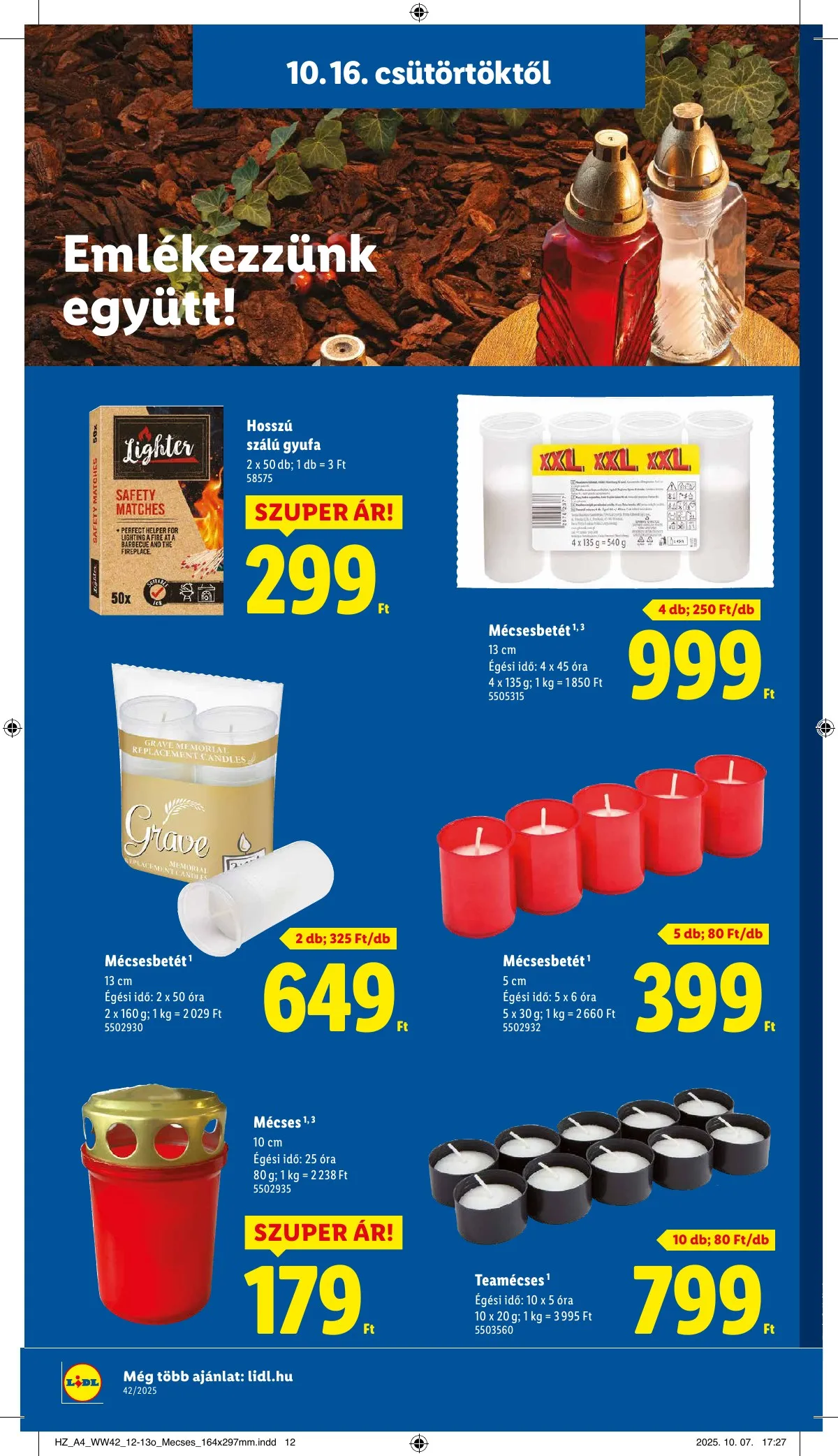 Lidl akciós újság 10.16–10.21 – 14. oldal