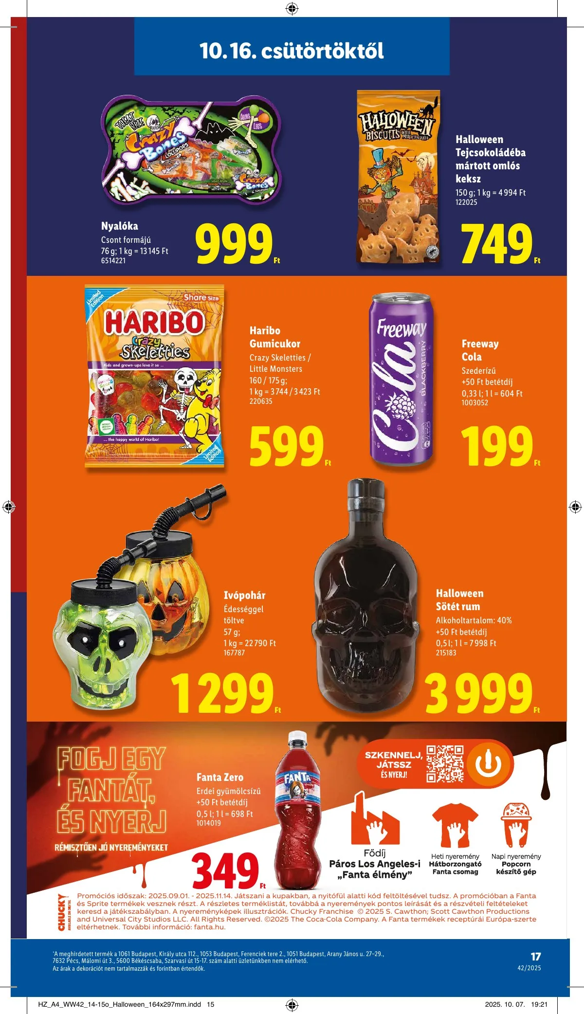 Lidl akciós újság 10.16–10.21 – 17. oldal