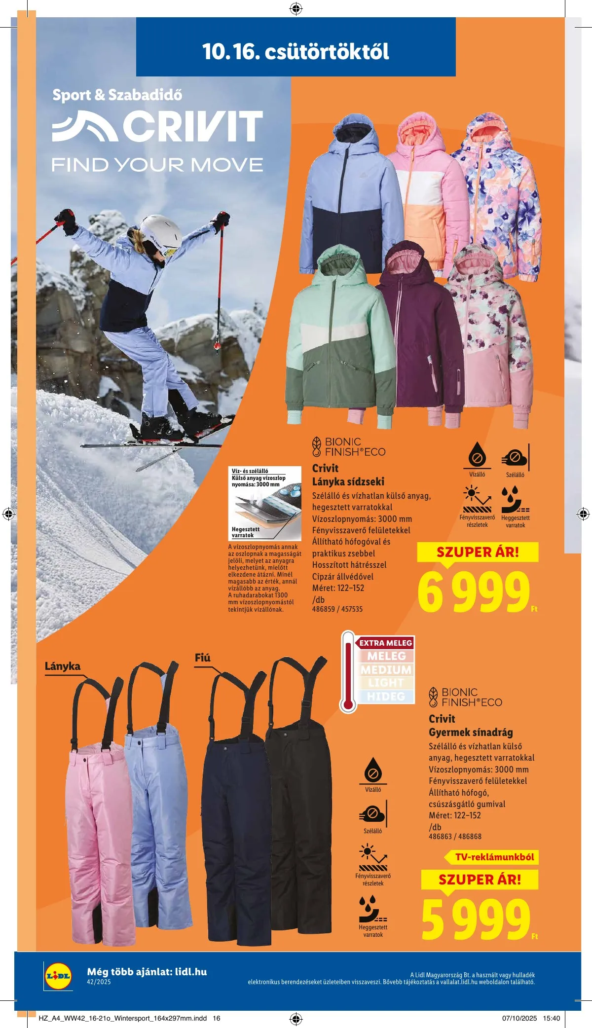 Lidl akciós újság 10.16–10.21 – 22. oldal