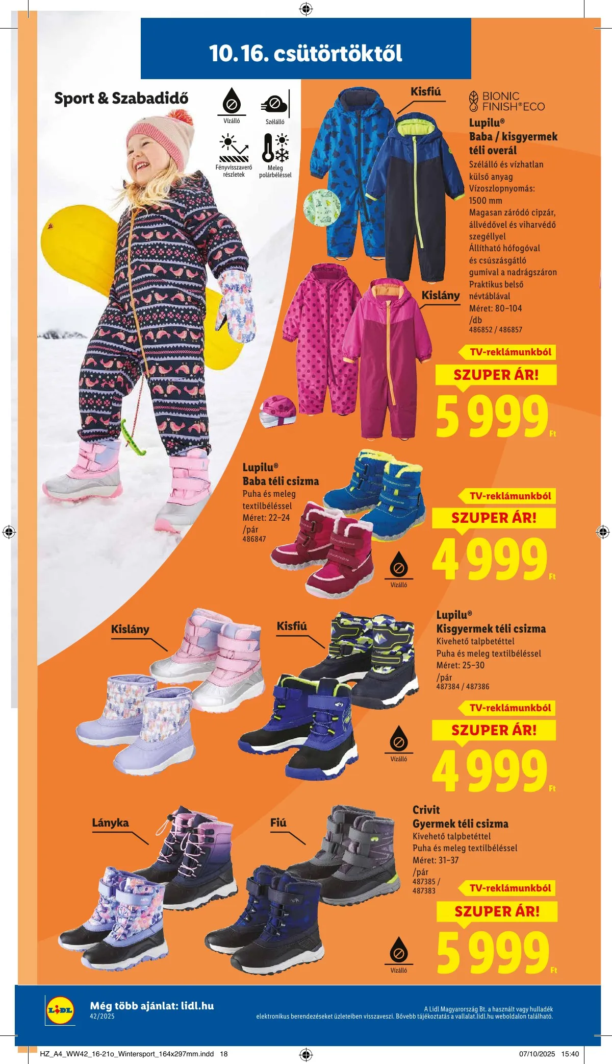 Lidl akciós újság 10.16–10.21 – 24. oldal
