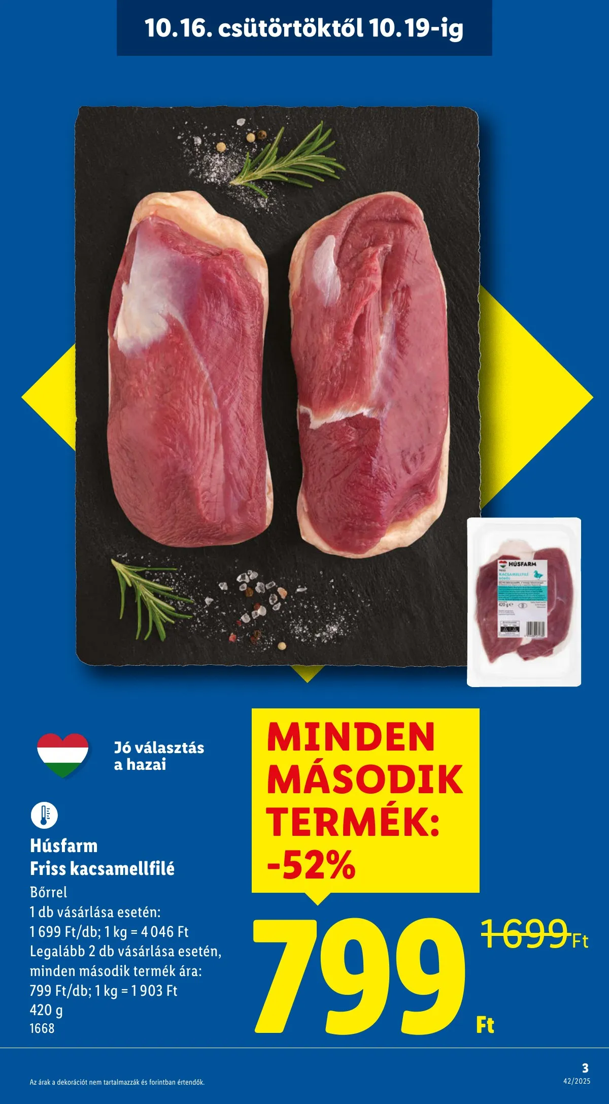 Lidl akciós újság 10.16–10.21 – 3. oldal