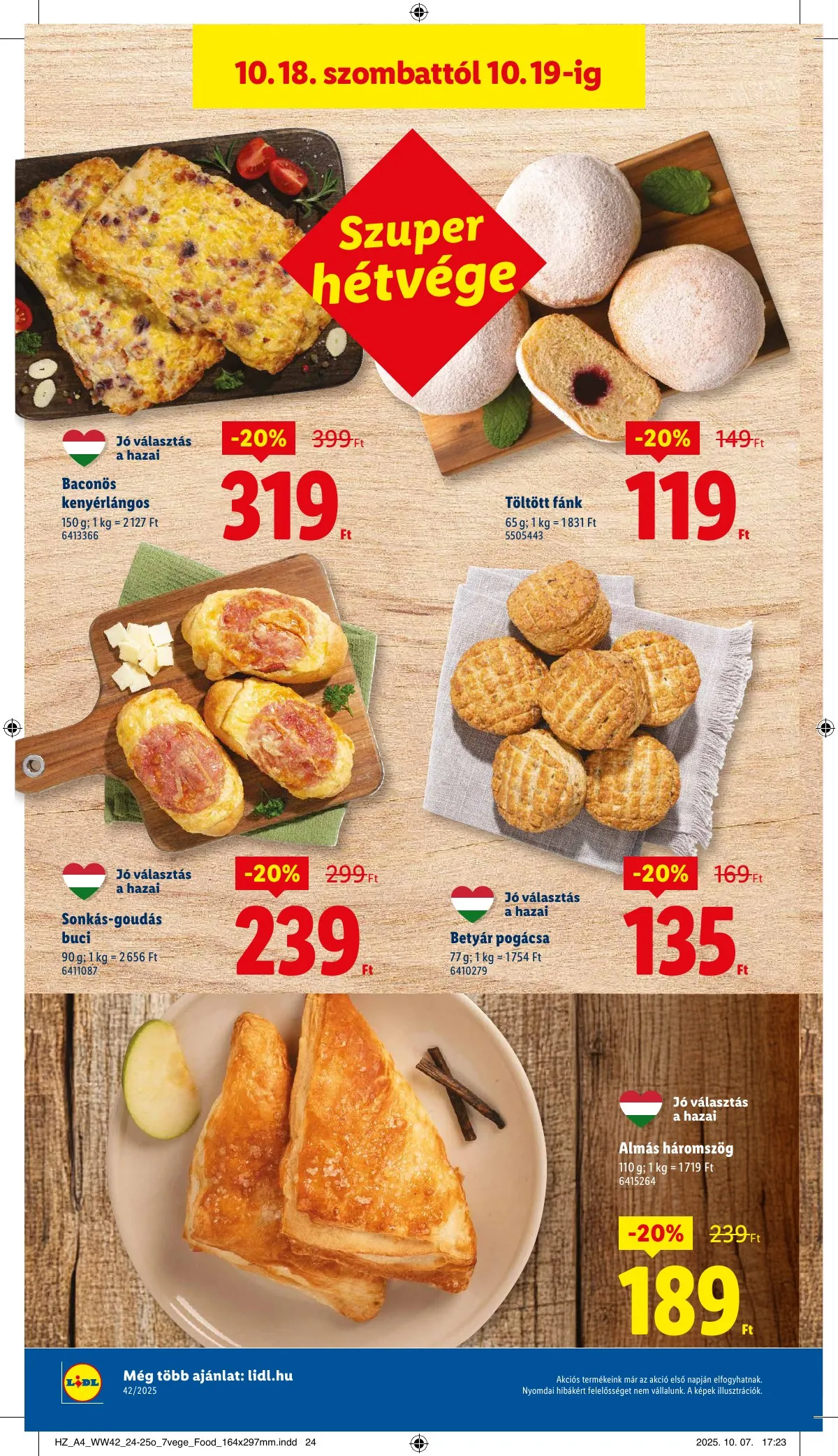 Lidl akciós újság 10.16–10.21 – 38. oldal