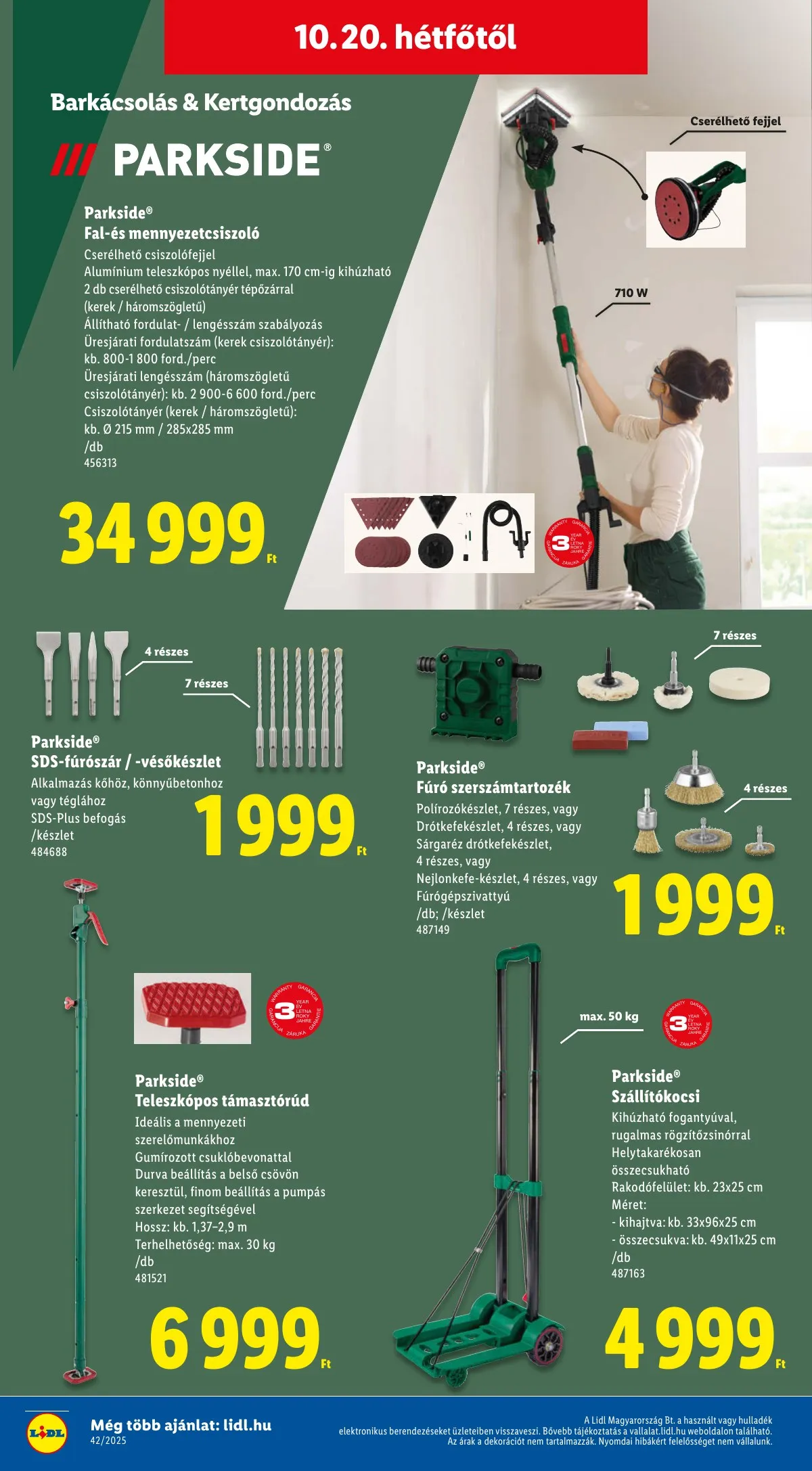 Lidl akciós újság 10.16–10.21 – 46. oldal