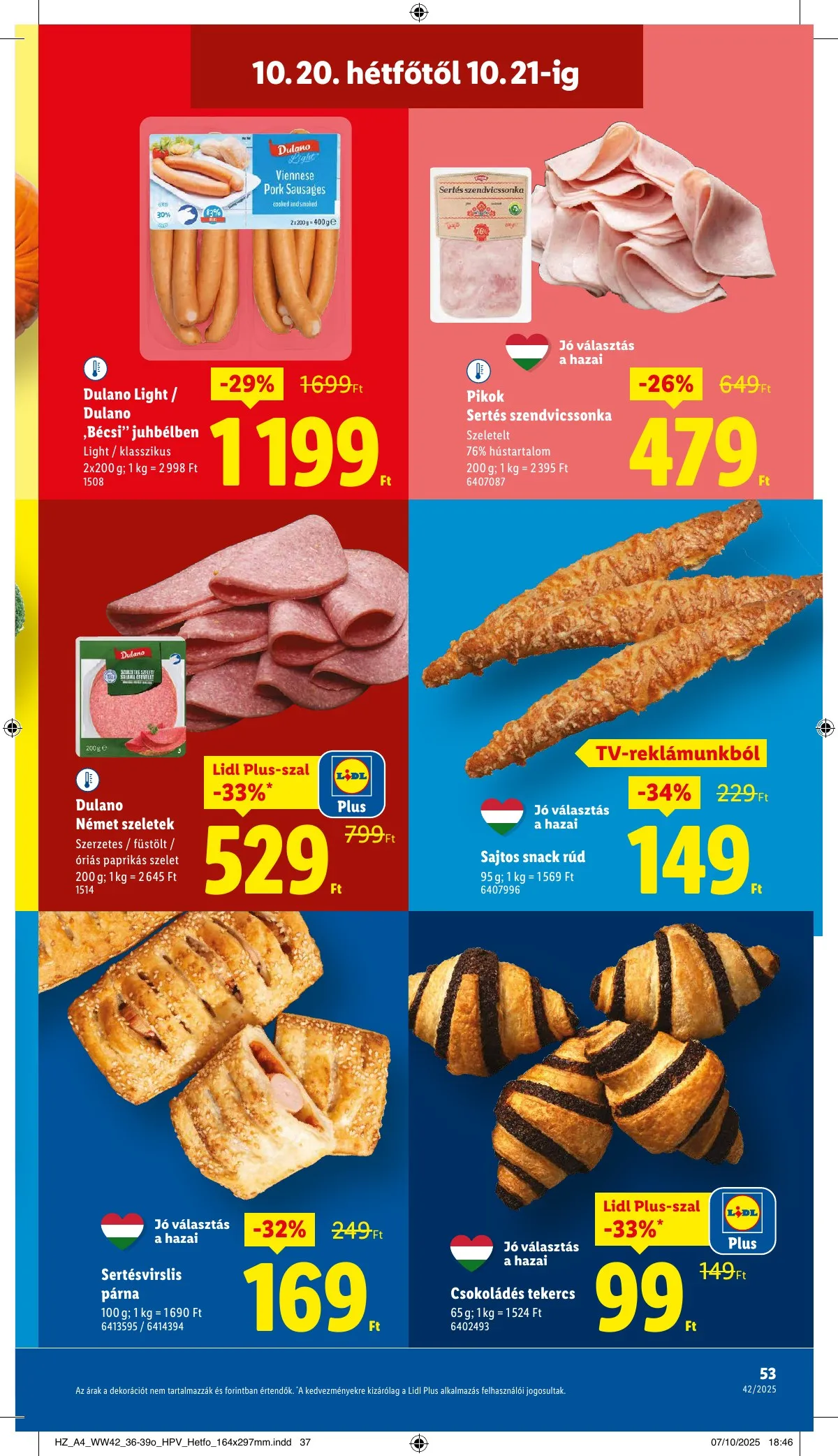 Lidl akciós újság 10.16–10.21 – 53. oldal
