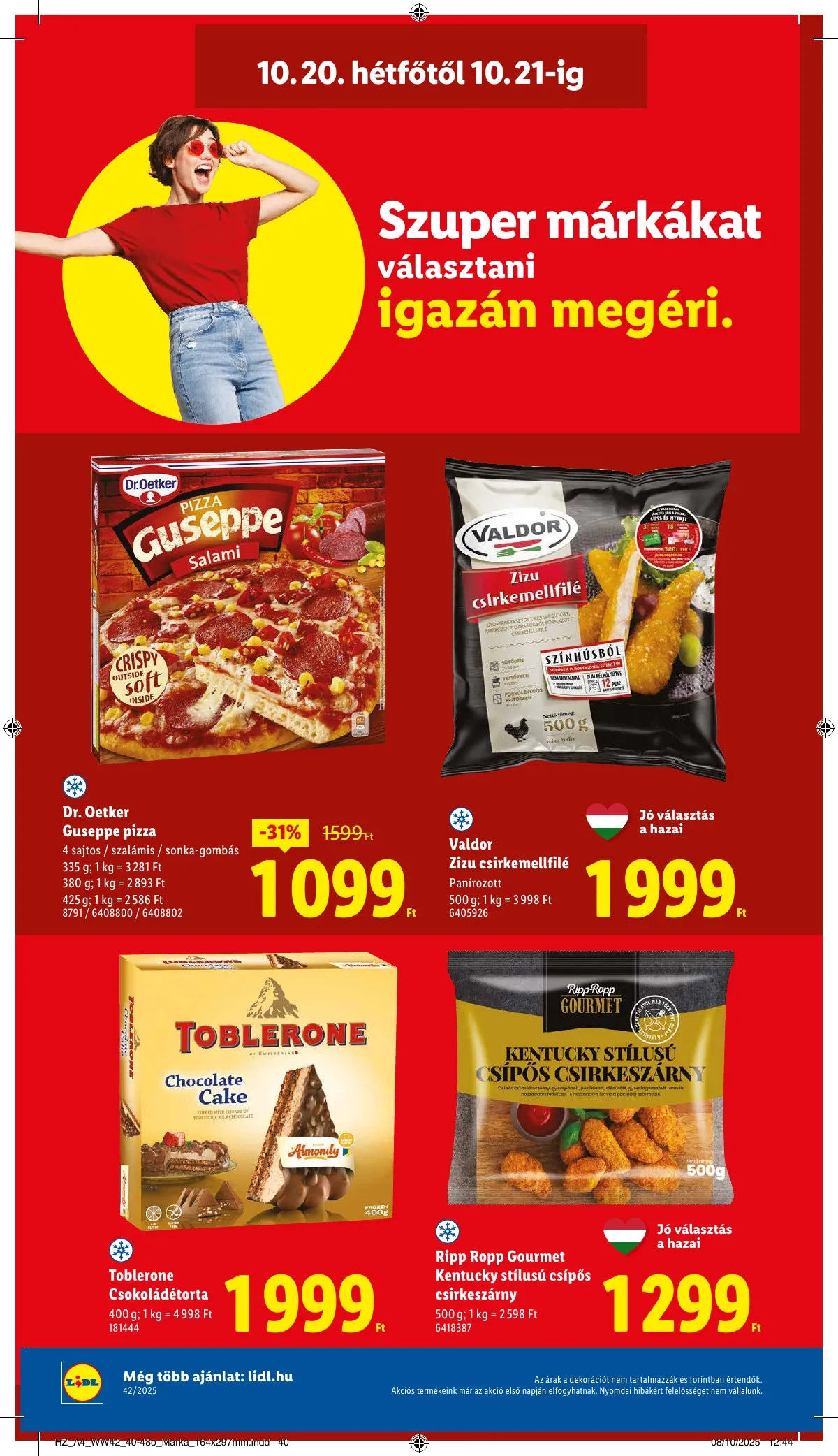 Lidl akciós újság 10.16–10.21 – 56. oldal