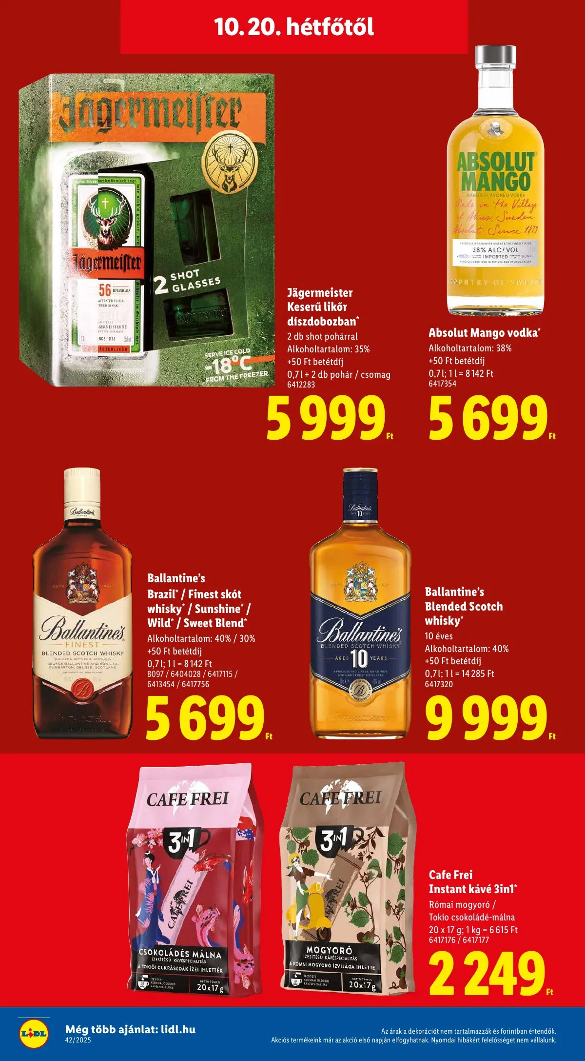 Lidl akciós újság 10.16–10.21 – 64. oldal