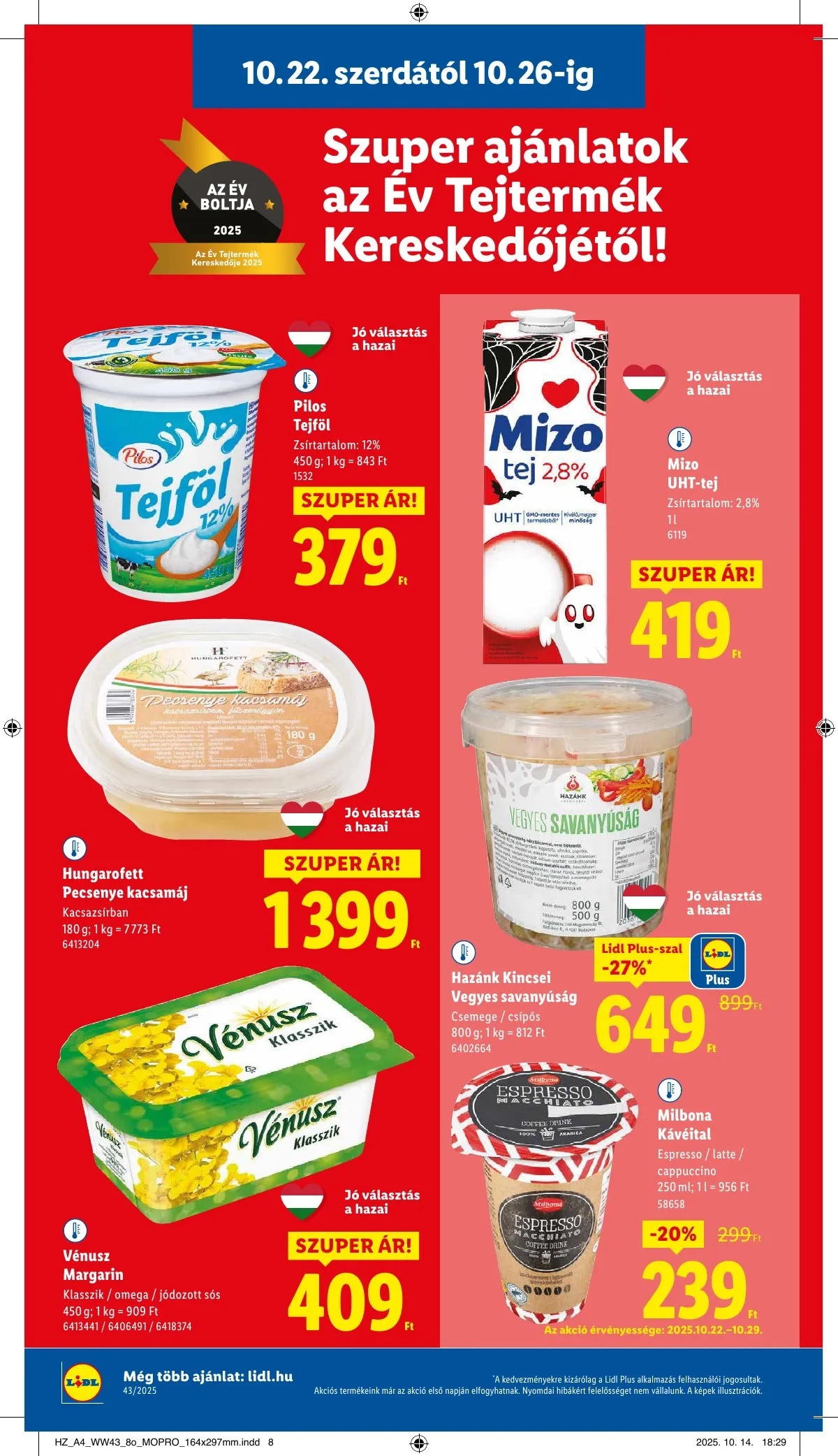 Lidl akciós újság 10.22–10.29 – 10. oldal