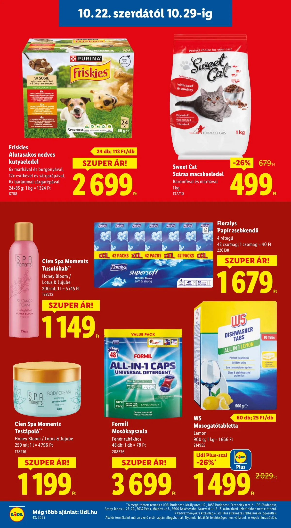 Lidl akciós újság 10.22–10.29 – 16. oldal