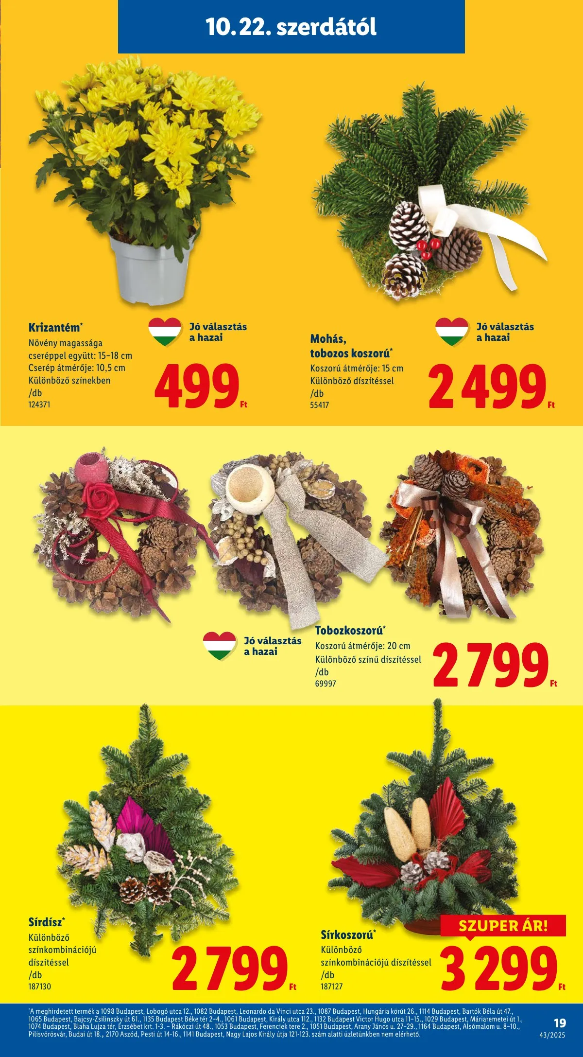 Lidl akciós újság 10.22–10.29 – 19. oldal