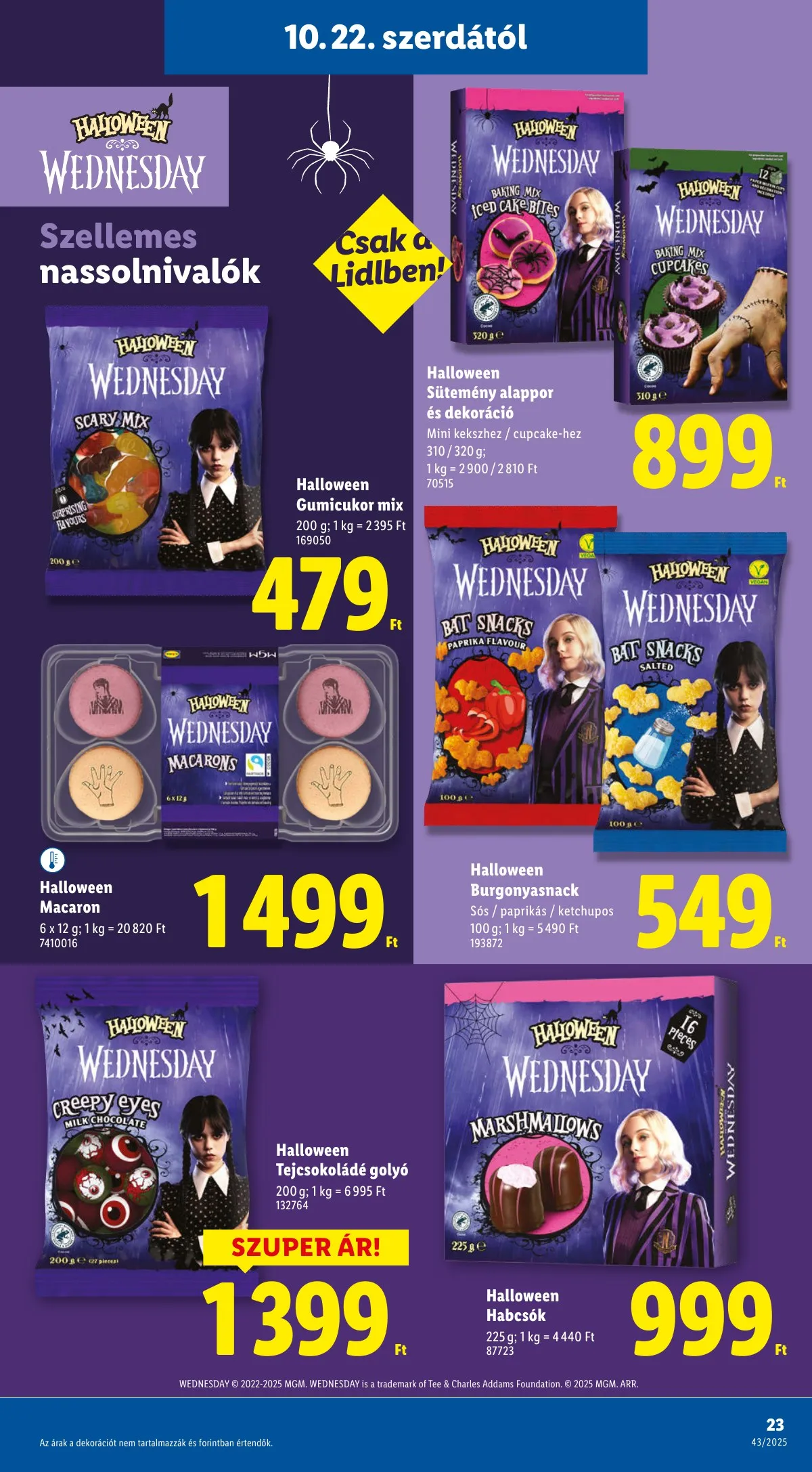 Lidl akciós újság 10.22–10.29 – 23. oldal