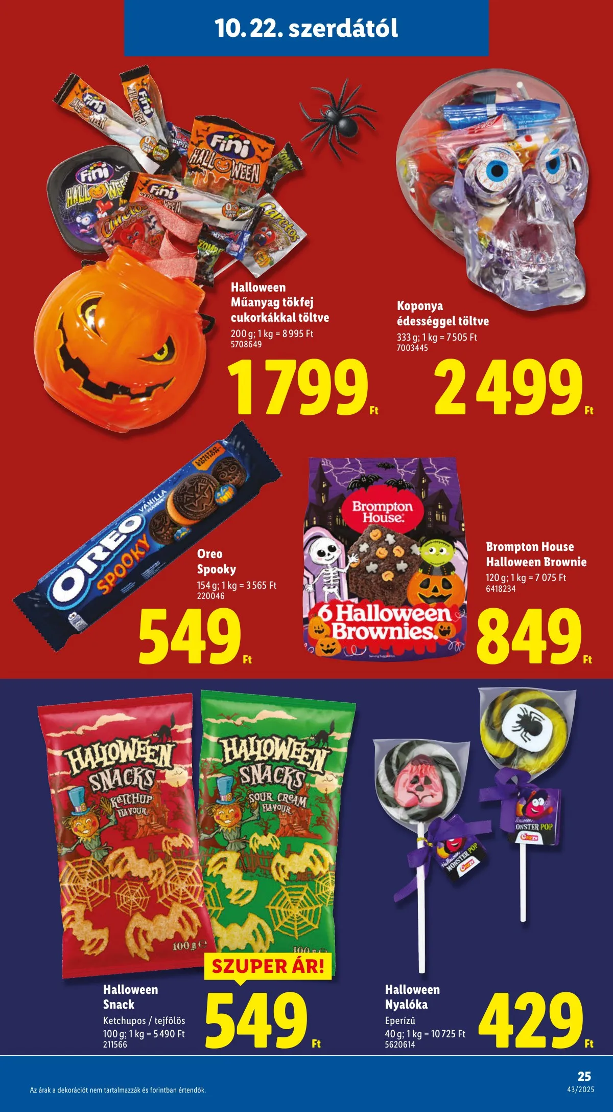 Lidl akciós újság 10.22–10.29 – 25. oldal