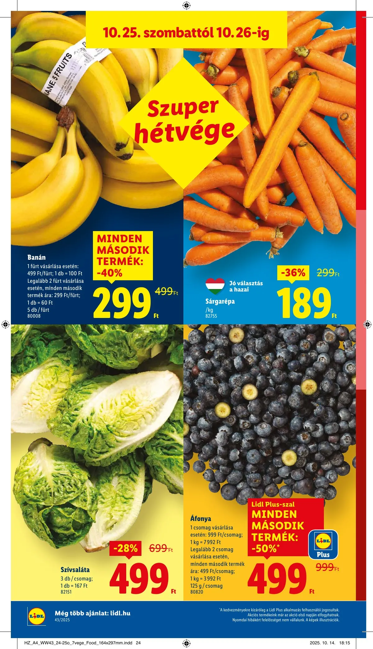 Lidl akciós újság 10.22–10.29 – 36. oldal