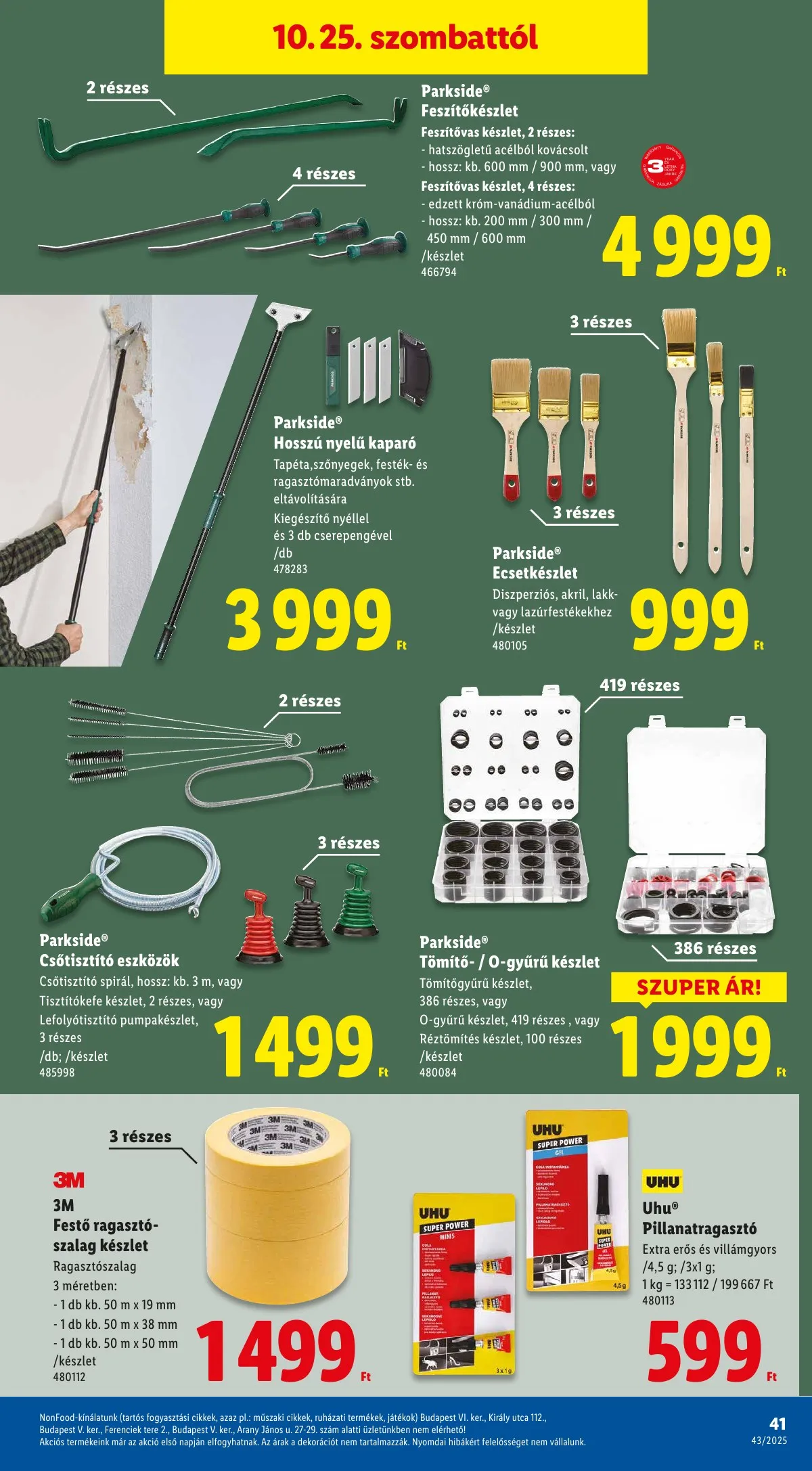 Lidl akciós újság 10.22–10.29 – 41. oldal
