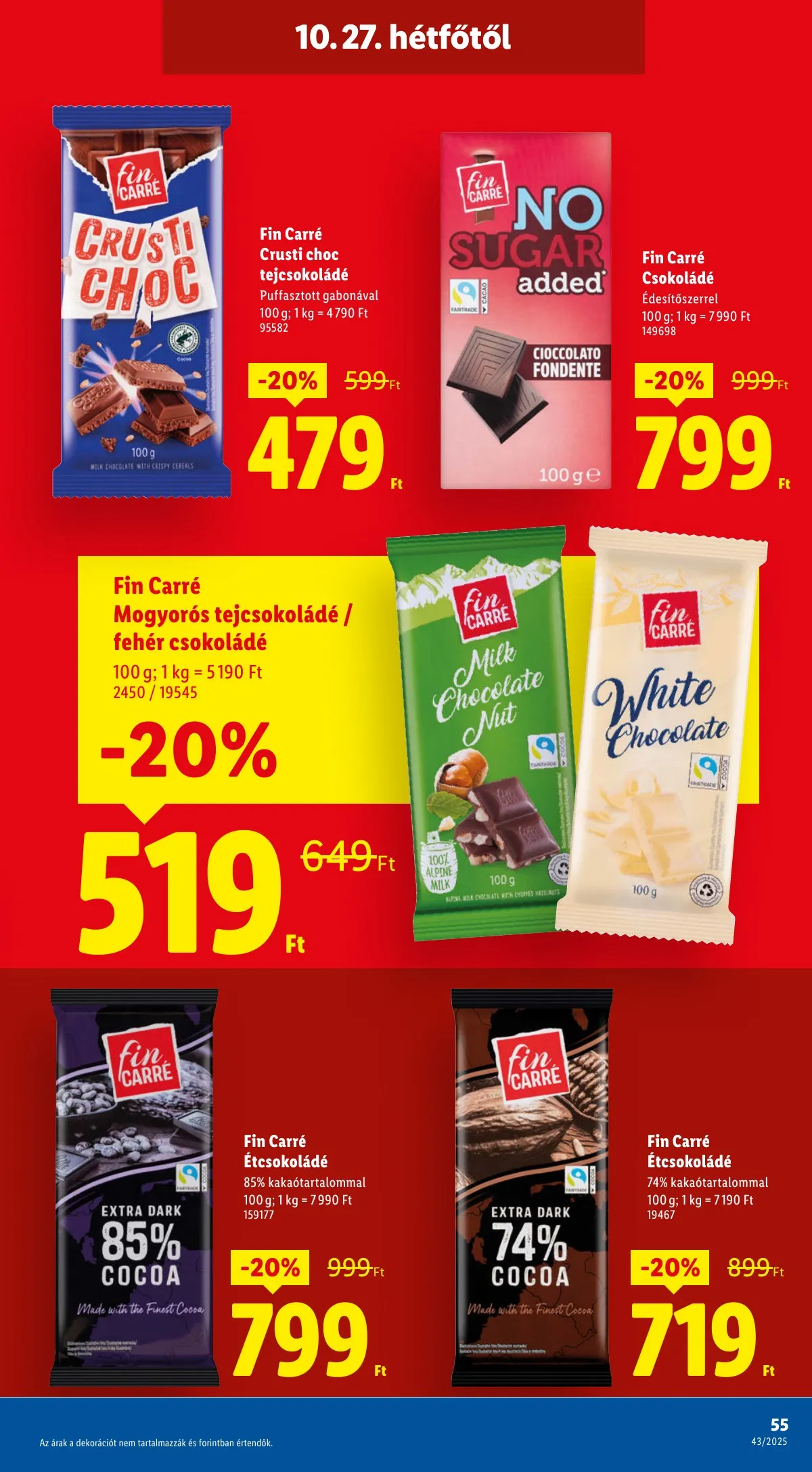 Lidl akciós újság 10.22–10.29 – 55. oldal