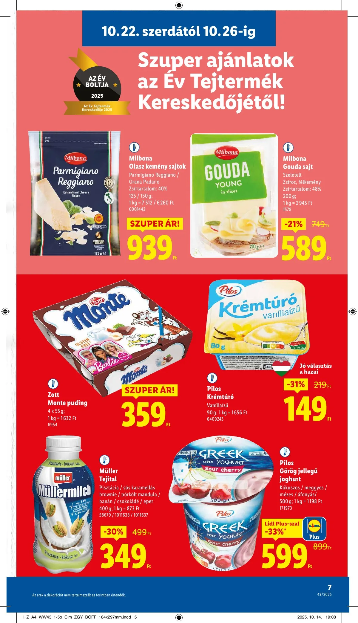 Lidl akciós újság 10.22–10.29 – 7. oldal