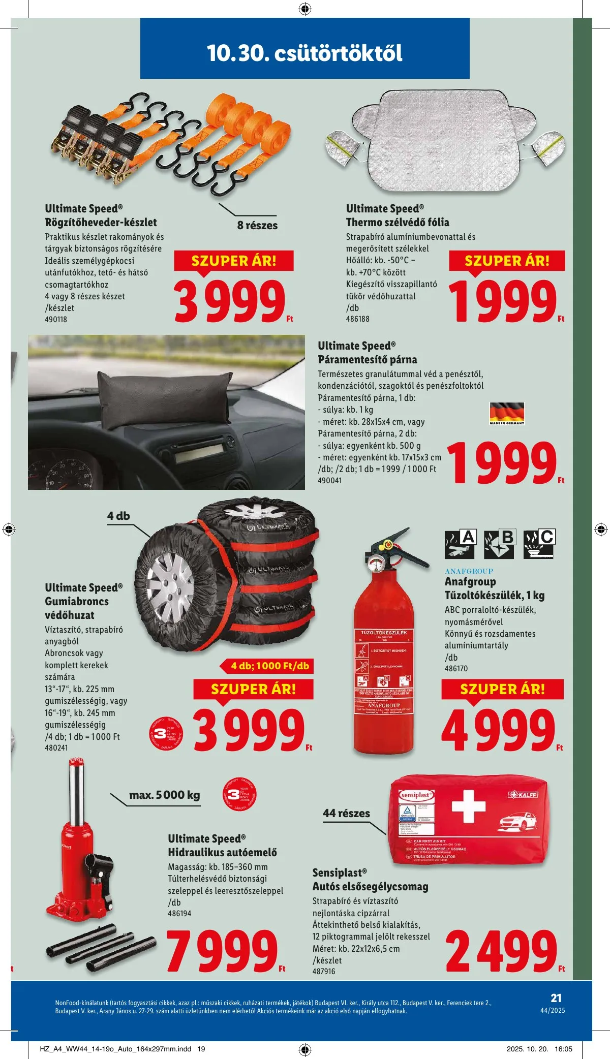 Lidl akciós újság 10.30–11.05 – 21. oldal