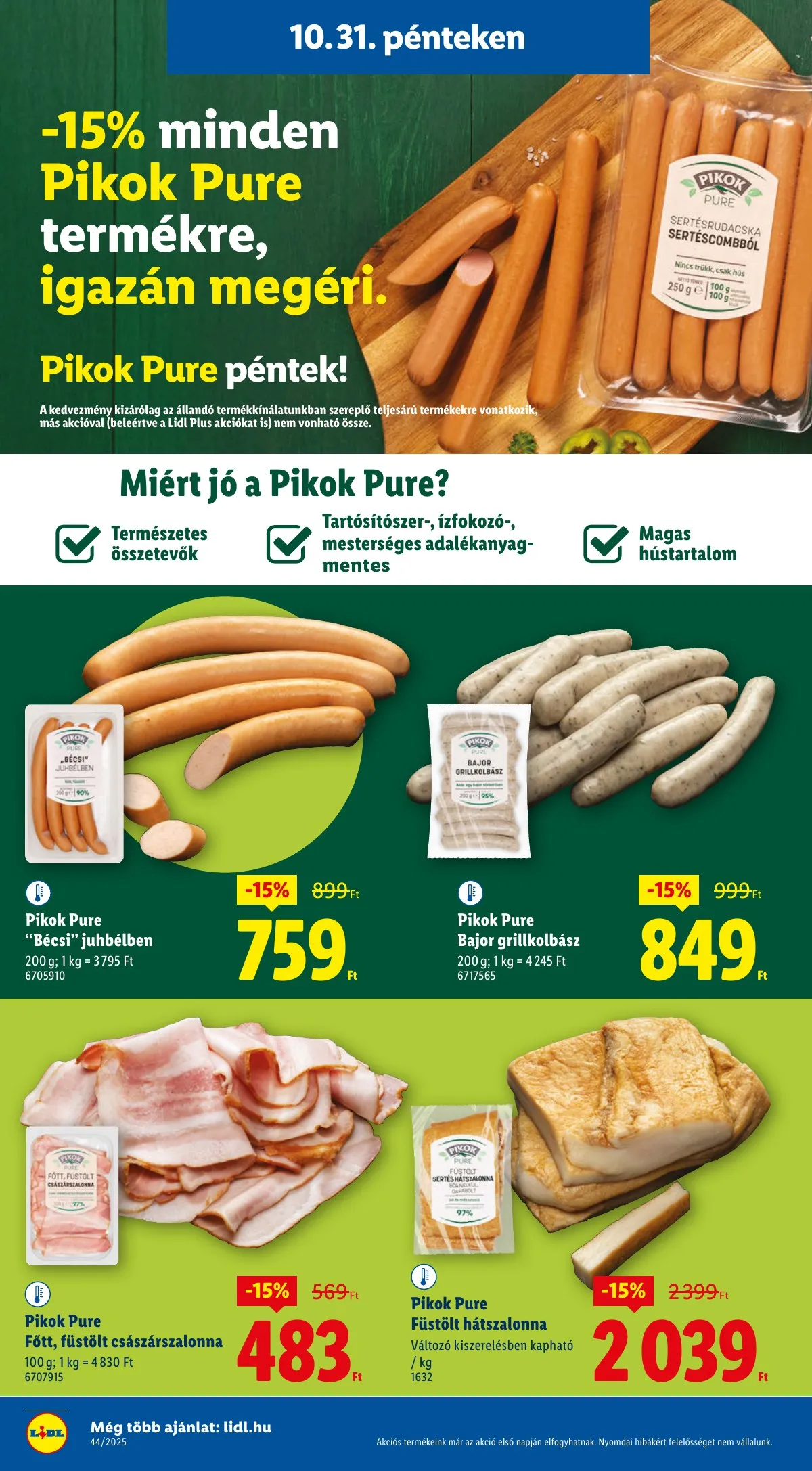 Lidl akciós újság 10.30–11.05 – 26. oldal