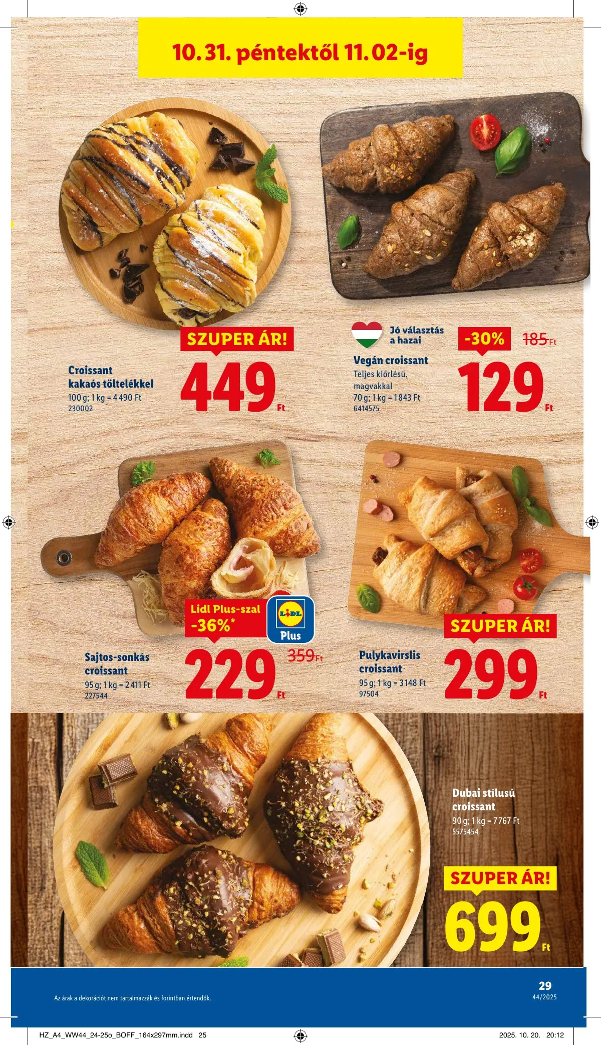 Lidl akciós újság 10.30–11.05 – 29. oldal