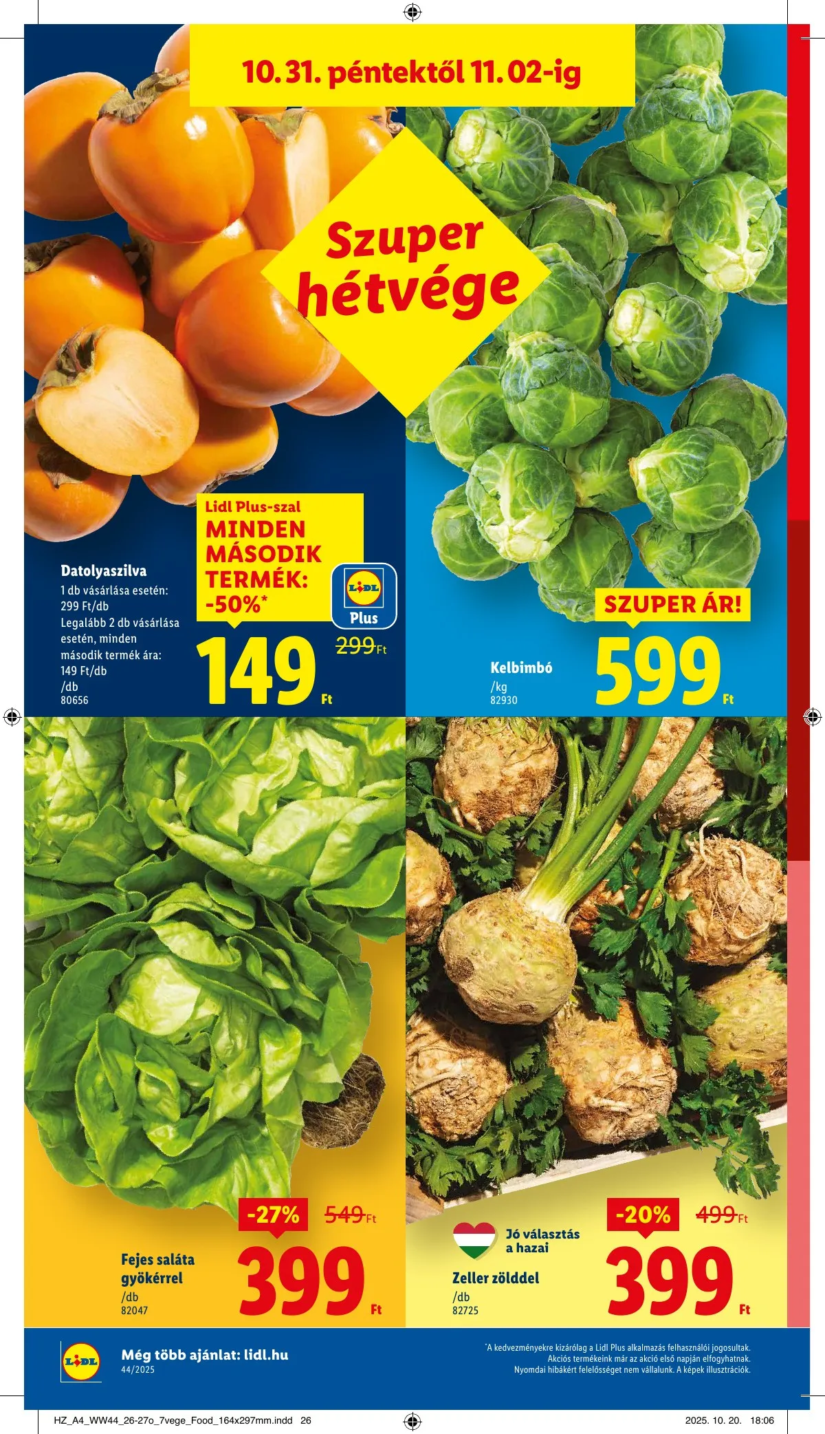 Lidl akciós újság 10.30–11.05 – 30. oldal