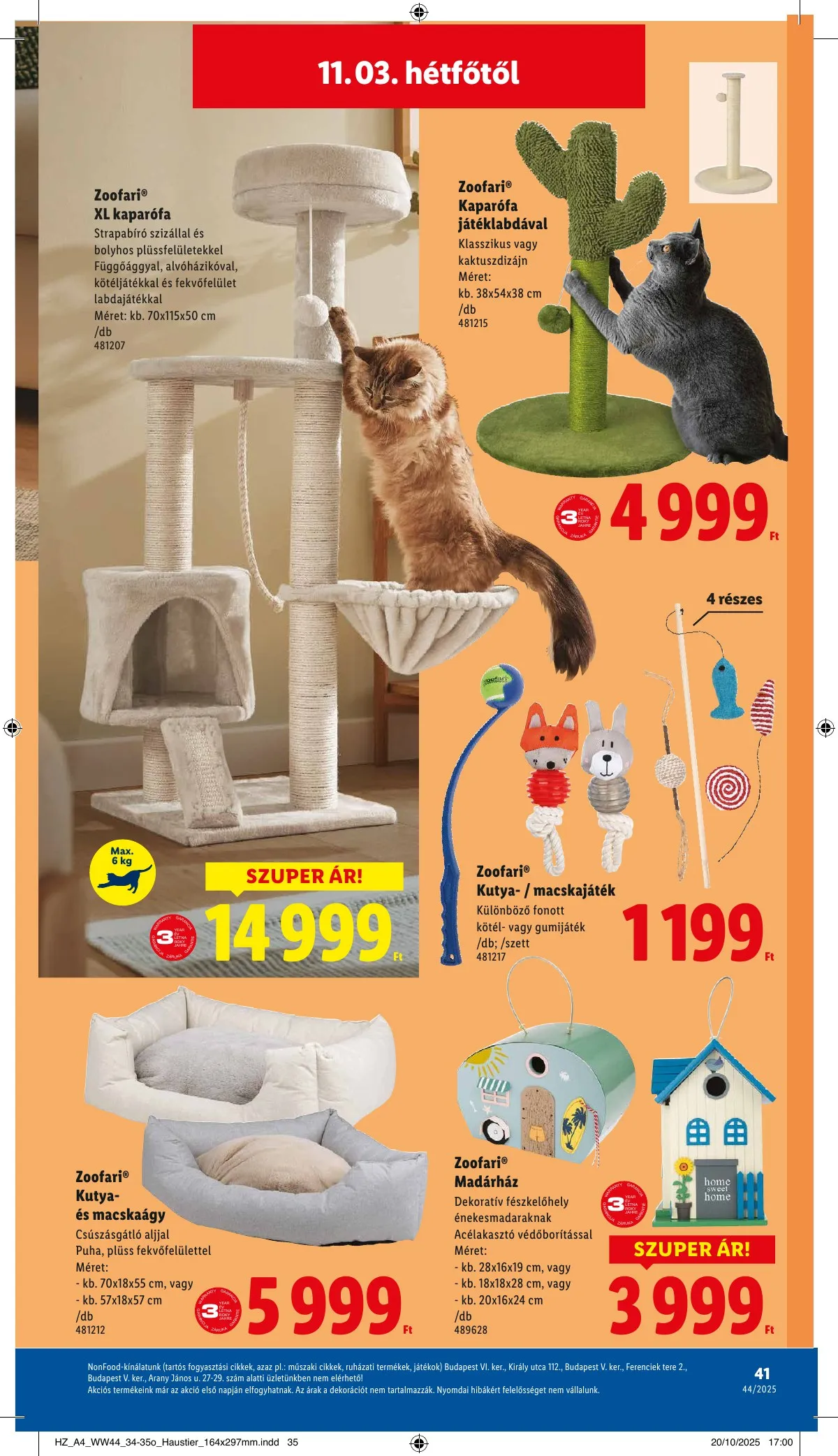 Lidl akciós újság 10.30–11.05 – 41. oldal