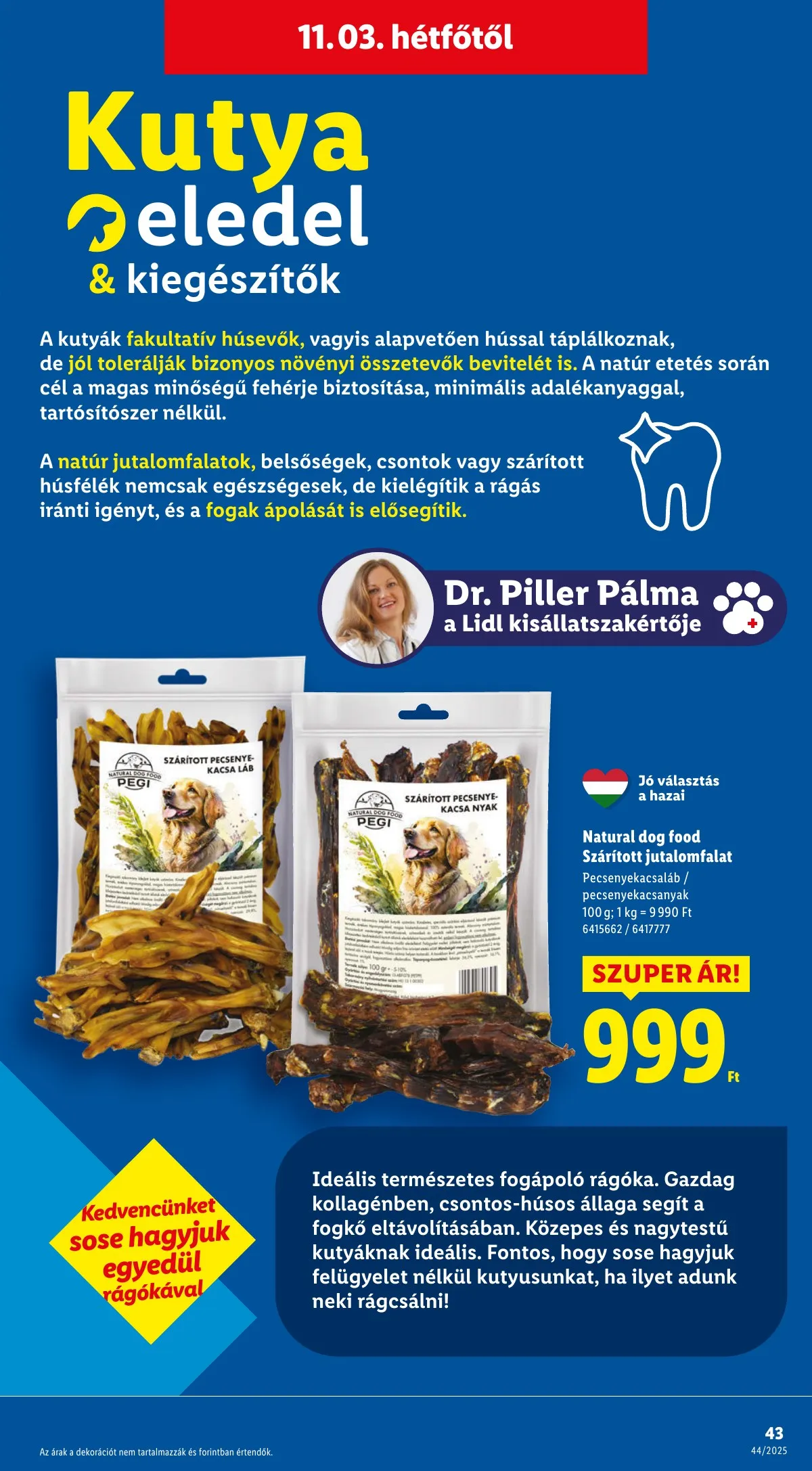 Lidl akciós újság 10.30–11.05 – 43. oldal
