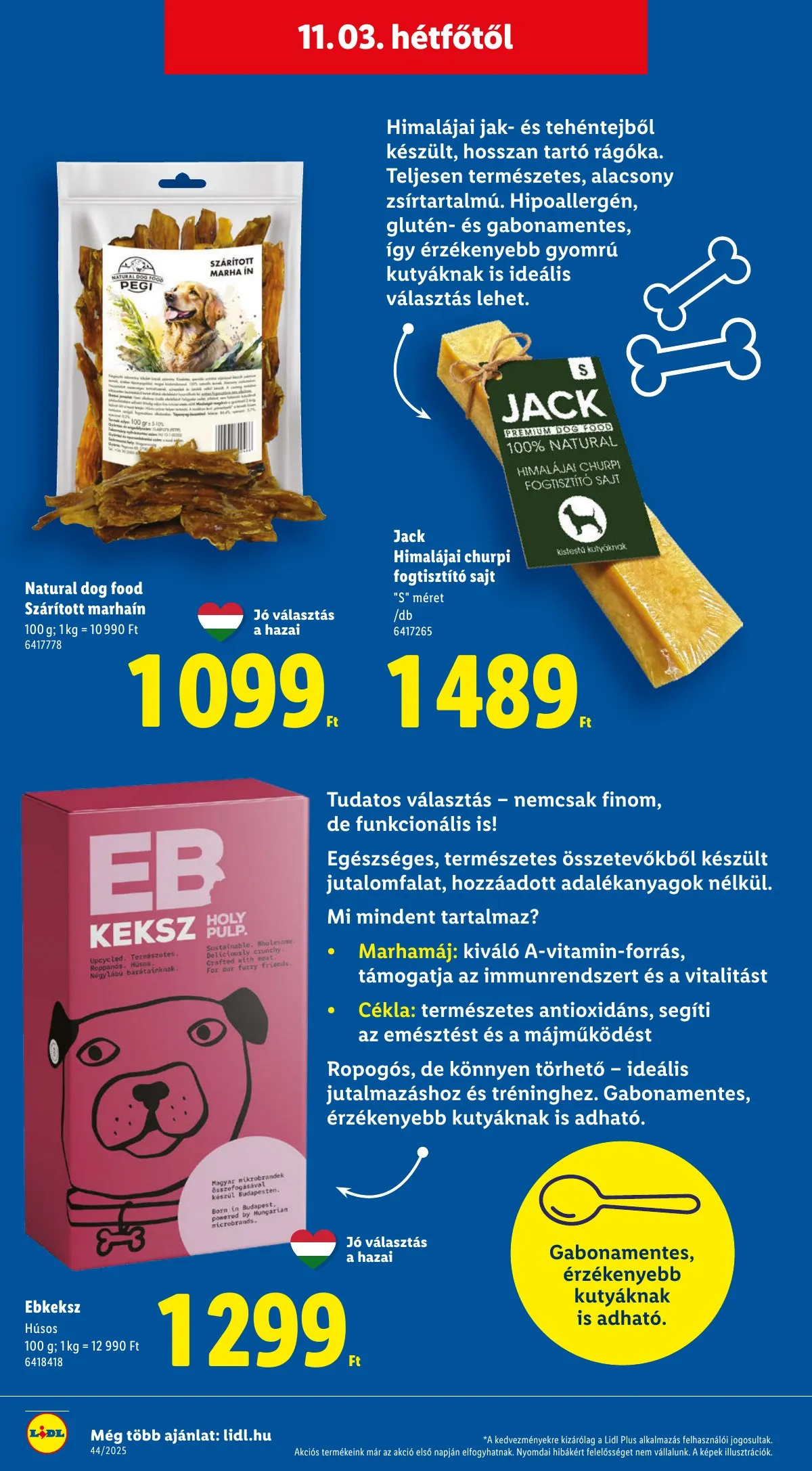 Lidl akciós újság 10.30–11.05 – 44. oldal
