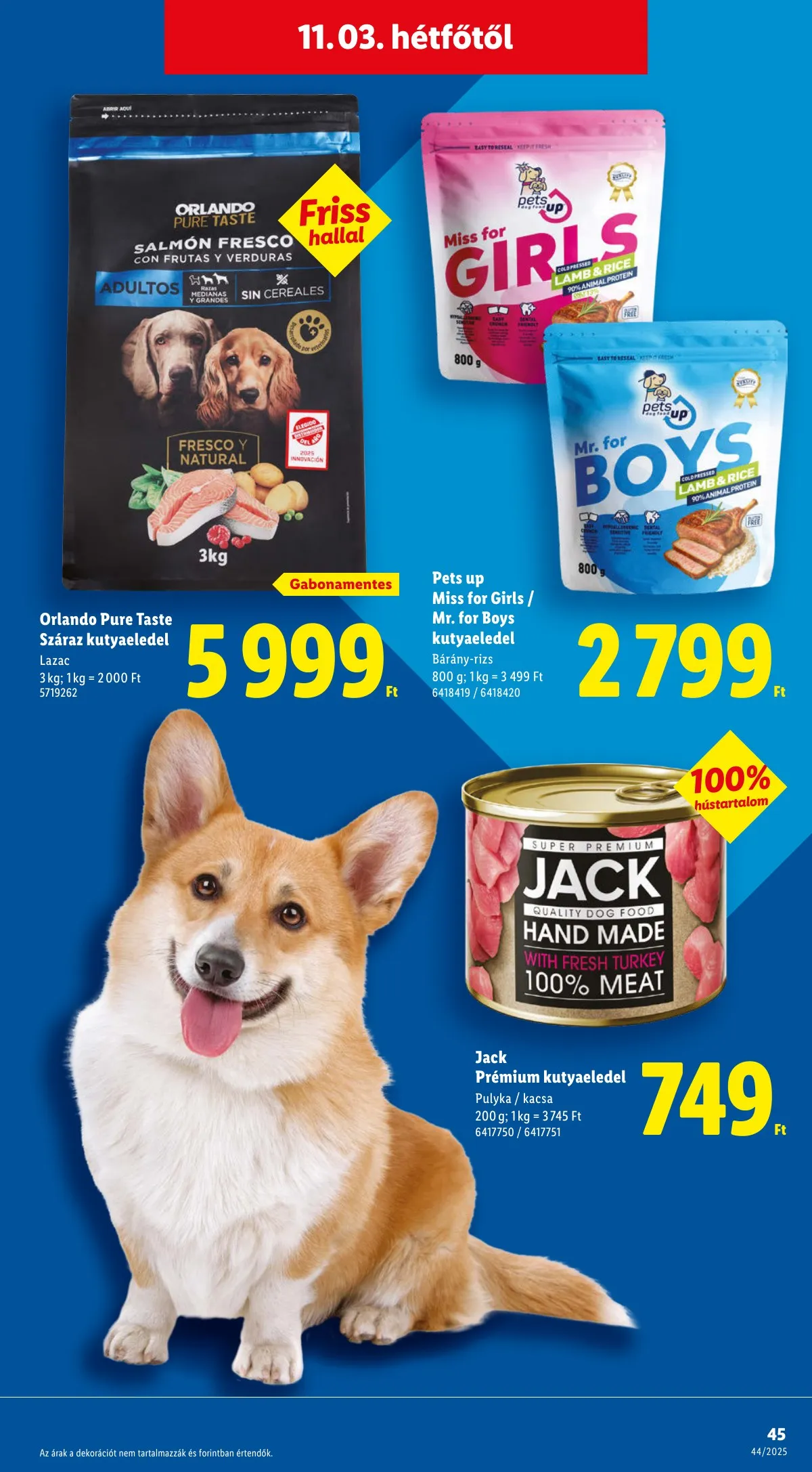 Lidl akciós újság 10.30–11.05 – 45. oldal