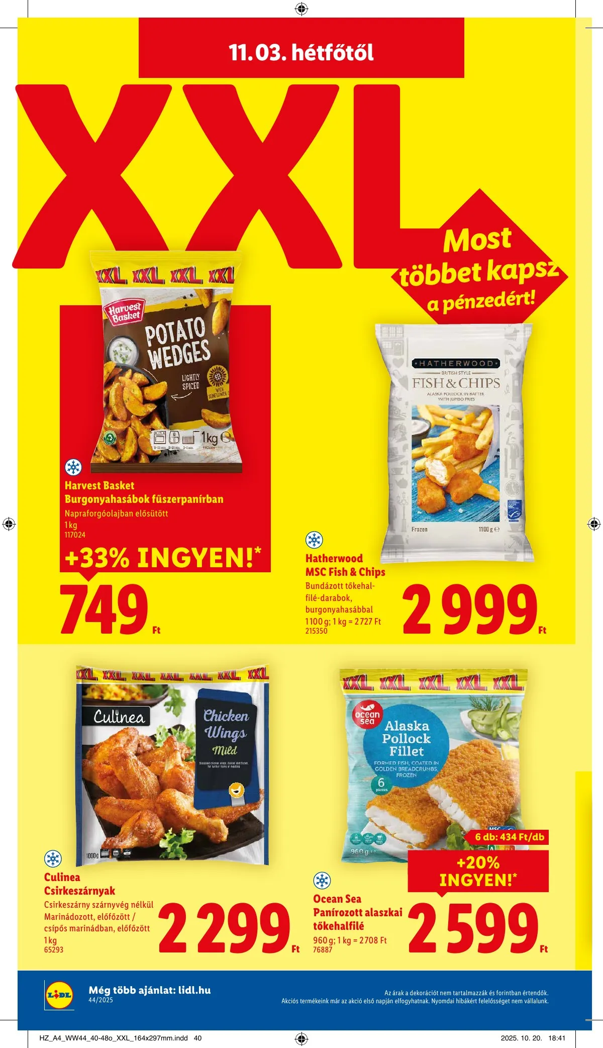 Lidl akciós újság 10.30–11.05 – 52. oldal