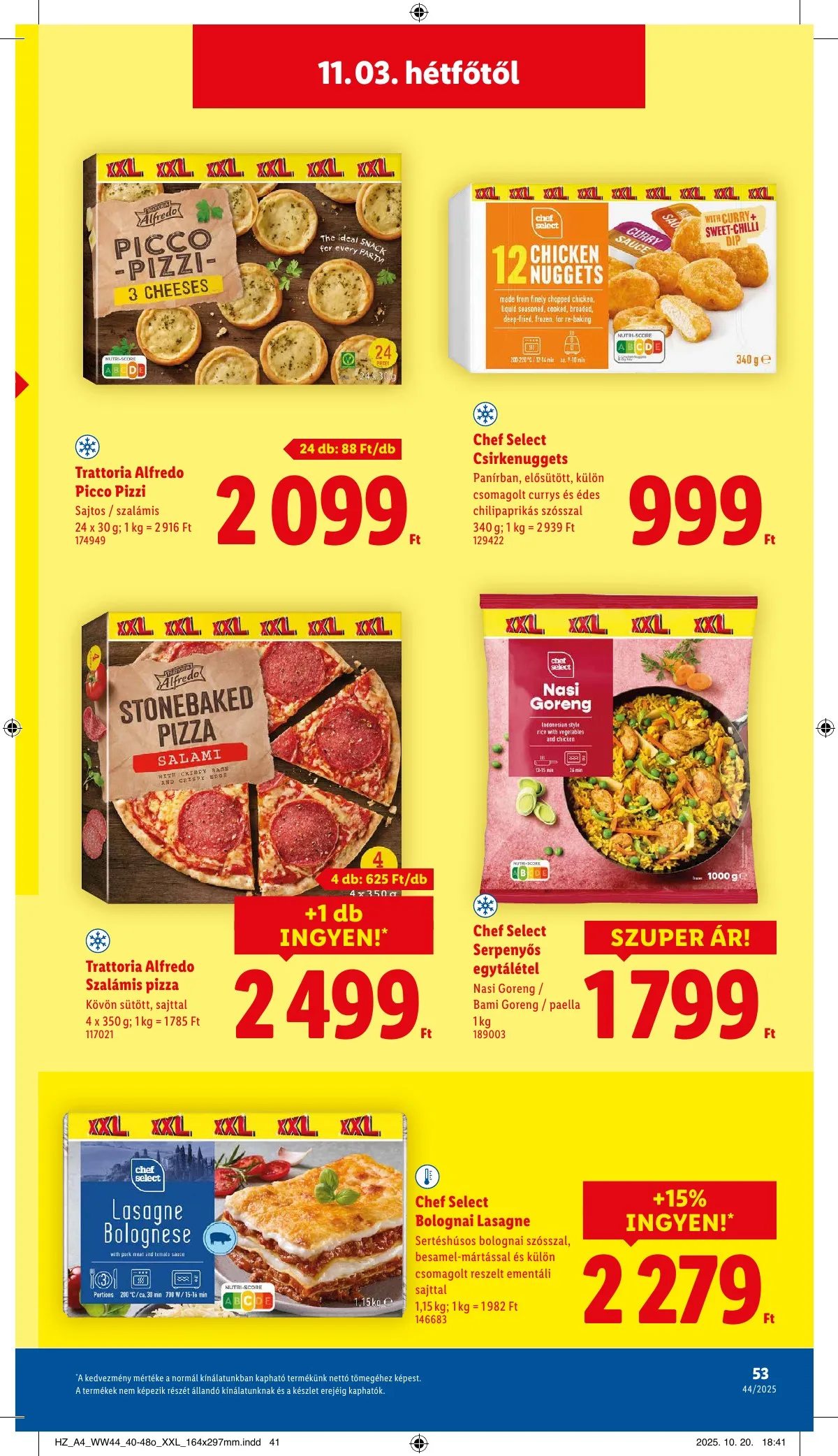 Lidl akciós újság 10.30–11.05 – 53. oldal