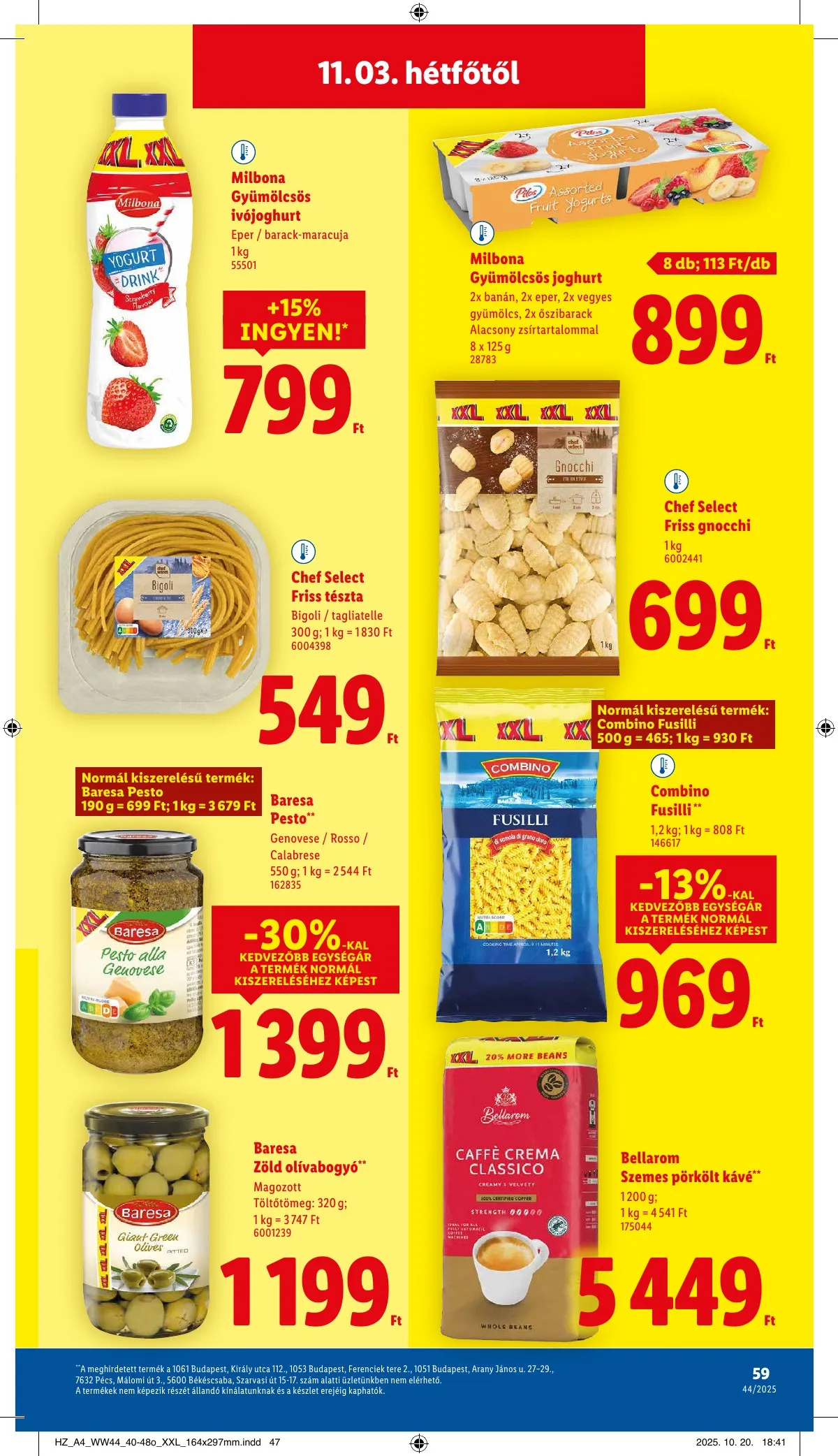 Lidl akciós újság 10.30–11.05 – 59. oldal