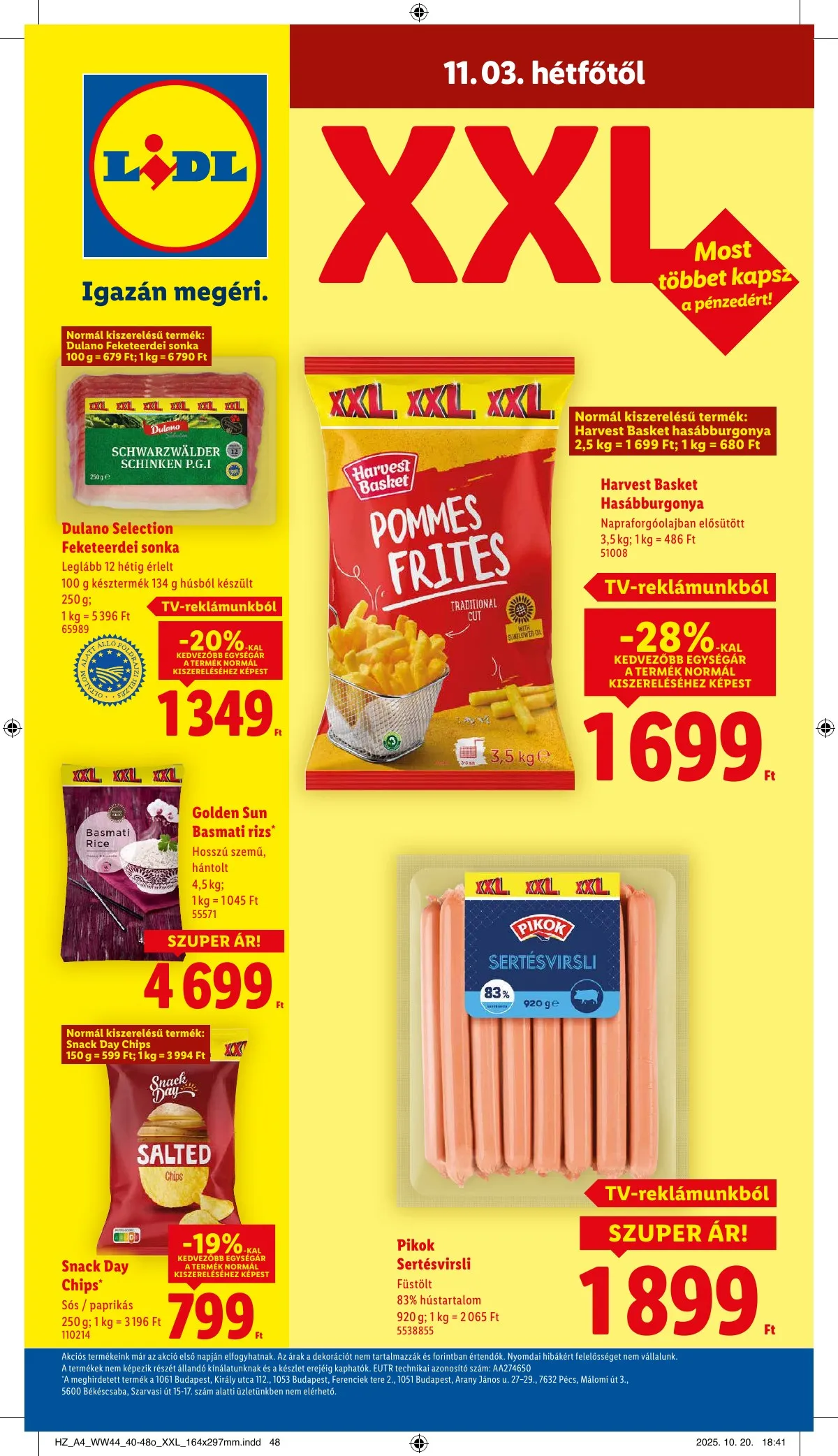 Lidl akciós újság 10.30–11.05 – 66. oldal