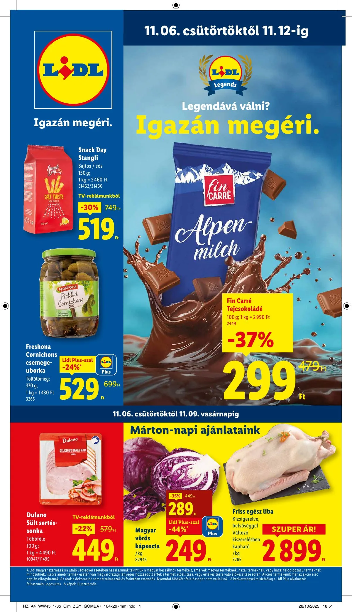 Lidl akciós újság 11.06–11.12