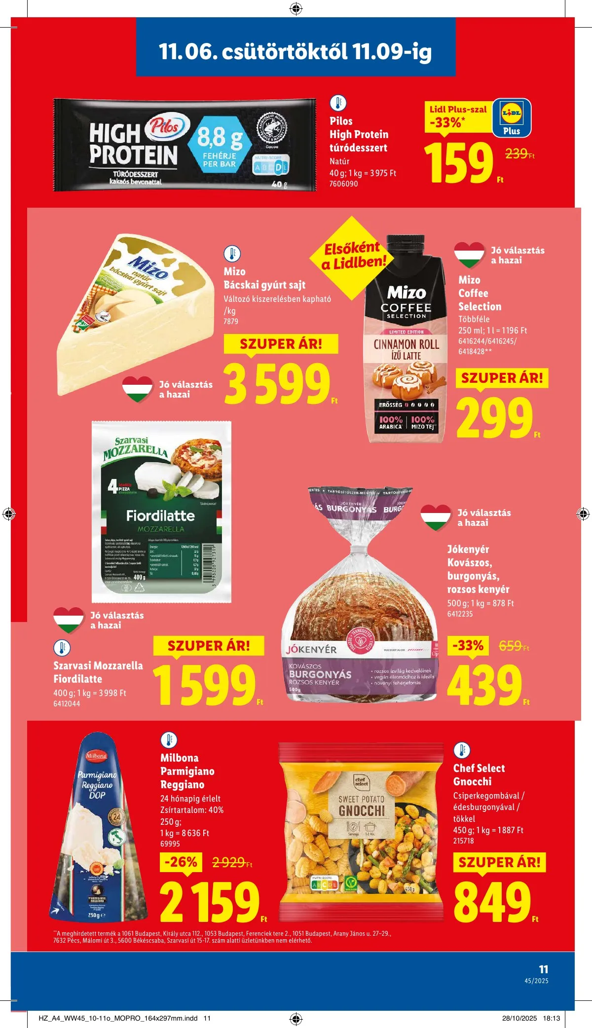 Lidl akciós újság 11.06–11.12 – 11. oldal