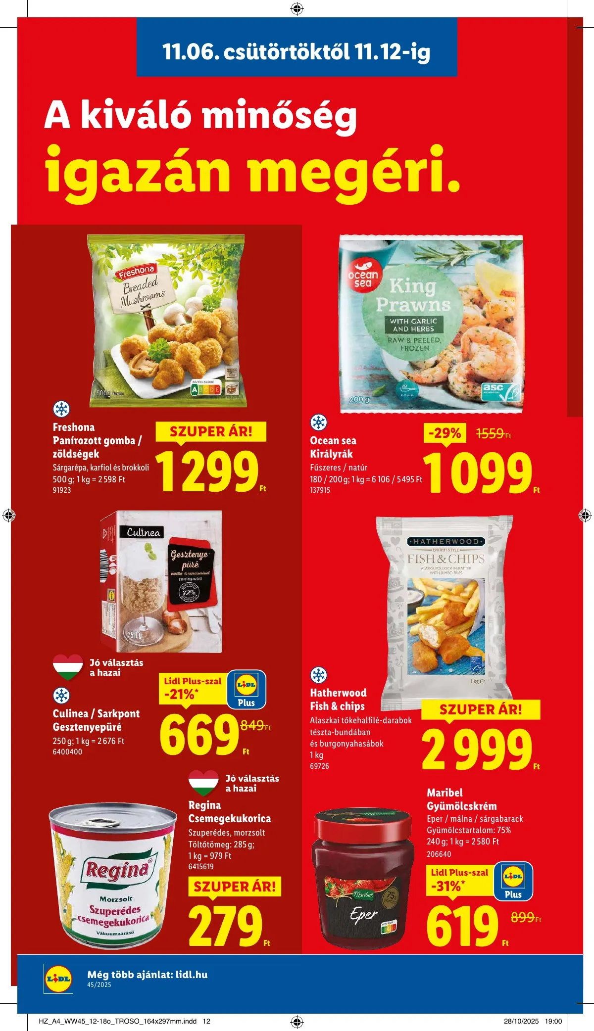 Lidl akciós újság 11.06–11.12 – 12. oldal