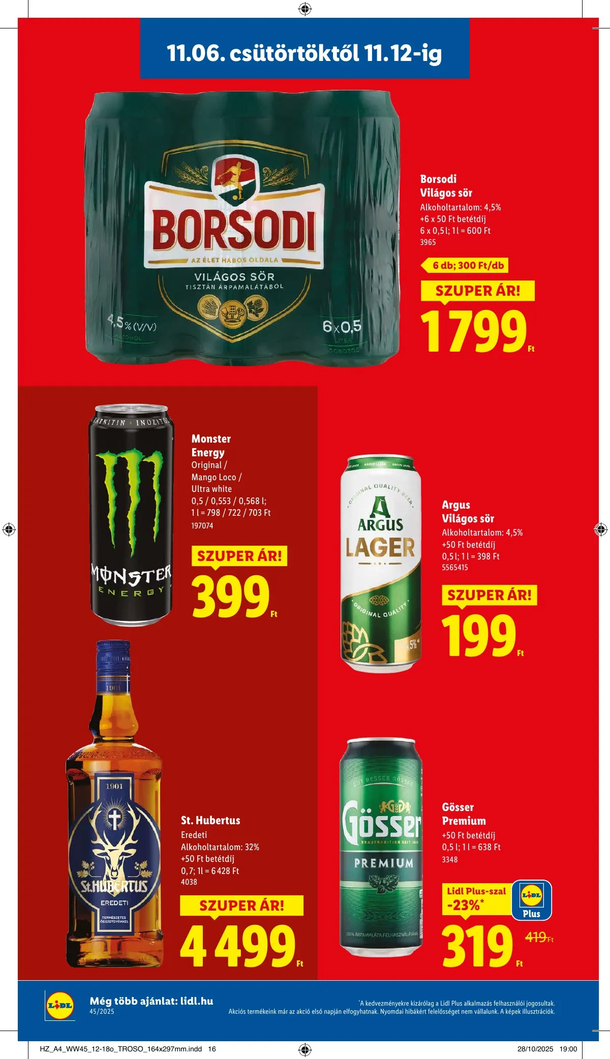 Lidl akciós újság 11.06–11.12 – 16. oldal