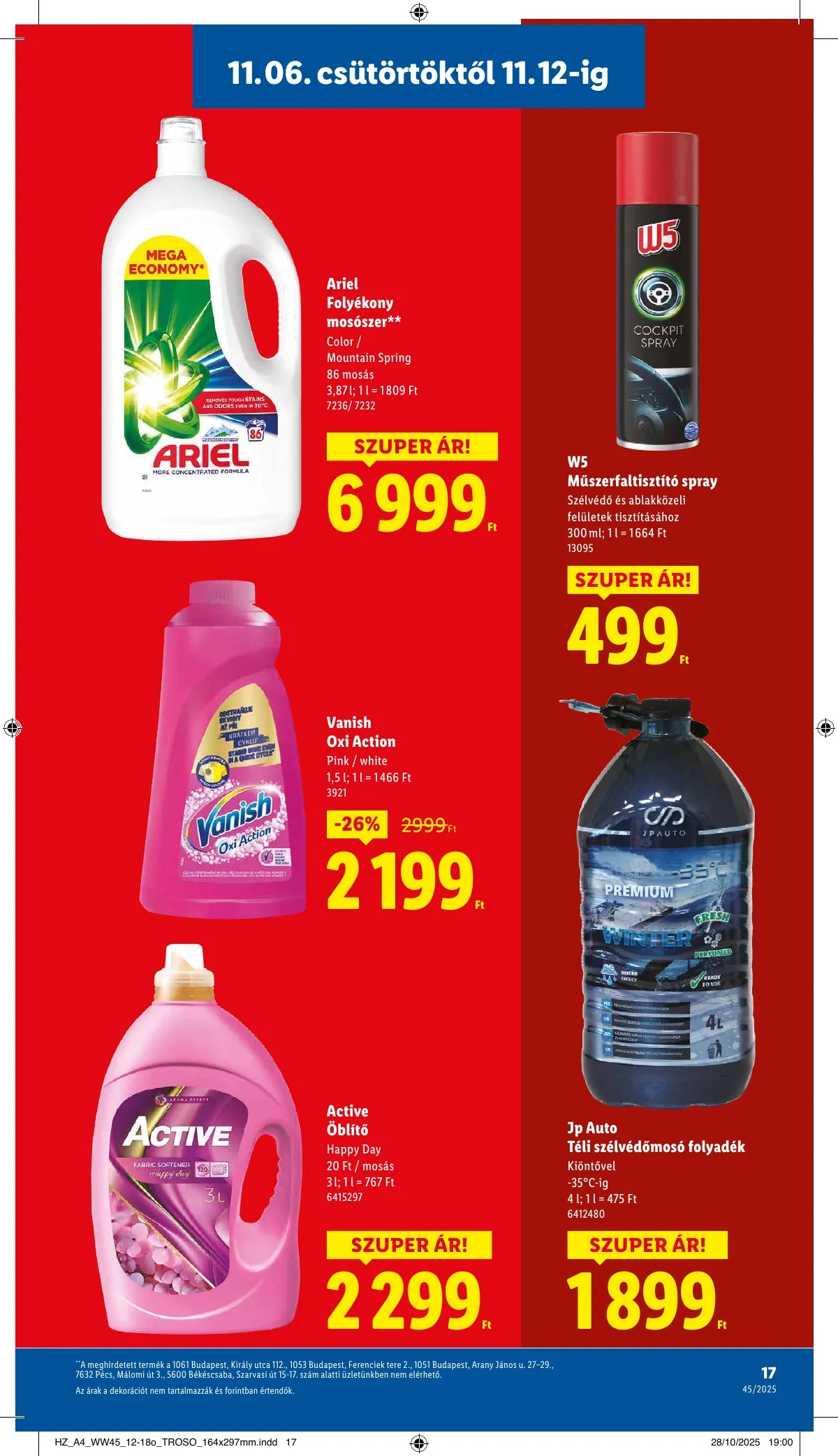 Lidl akciós újság 11.06–11.12 – 17. oldal