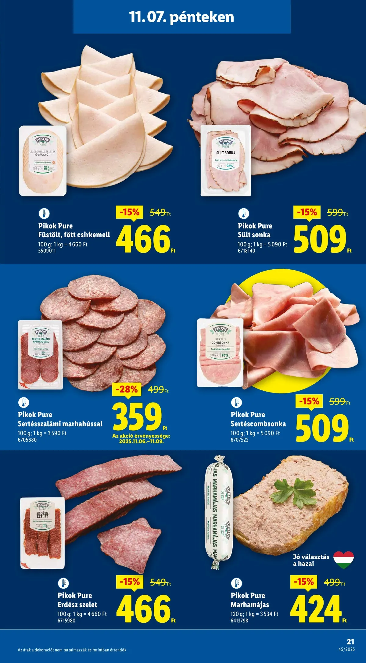Lidl akciós újság 11.06–11.12 – 21. oldal