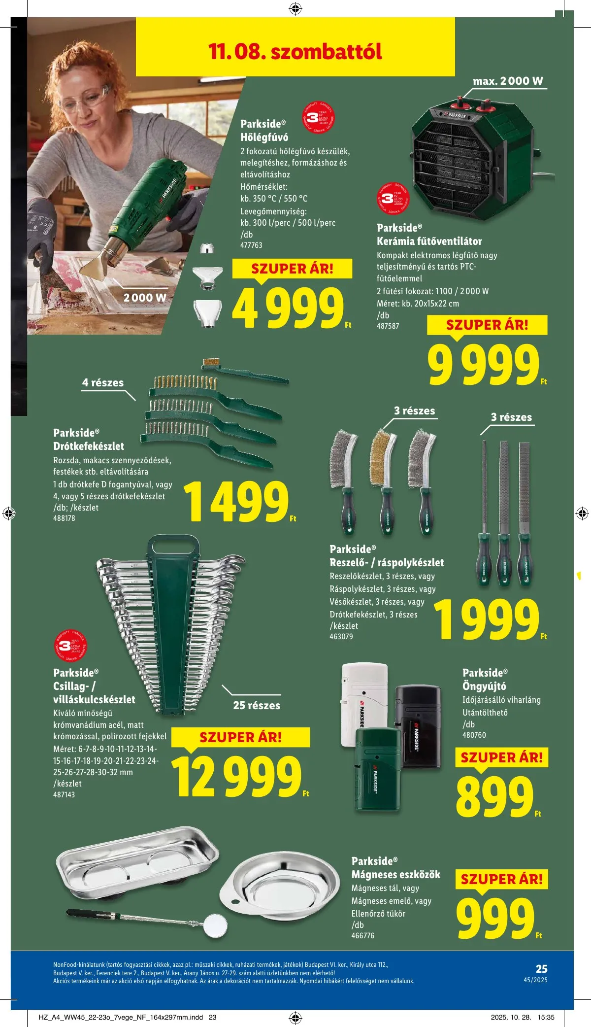 Lidl akciós újság 11.06–11.12 – 25. oldal
