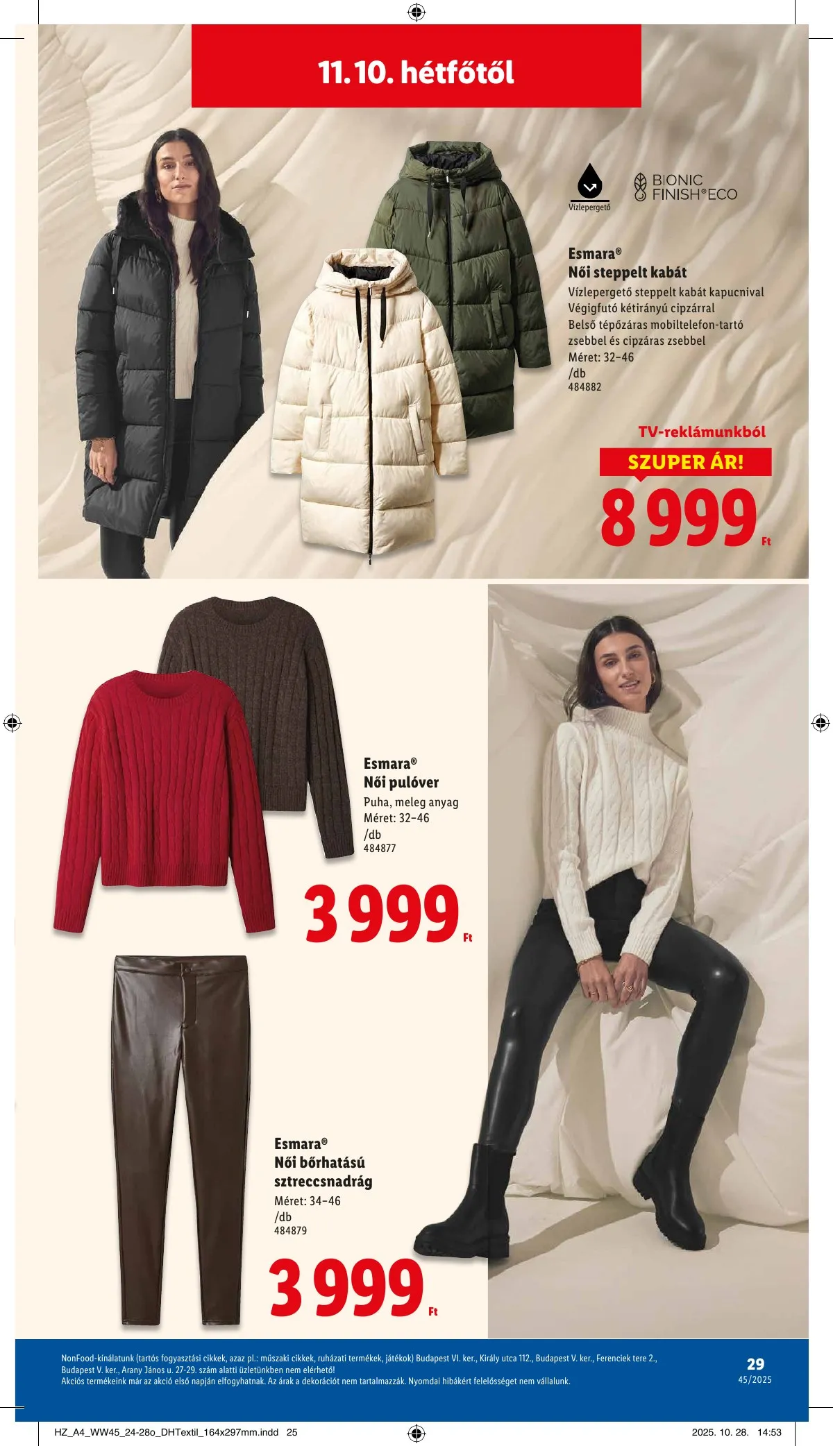 Lidl akciós újság 11.06–11.12 – 29. oldal