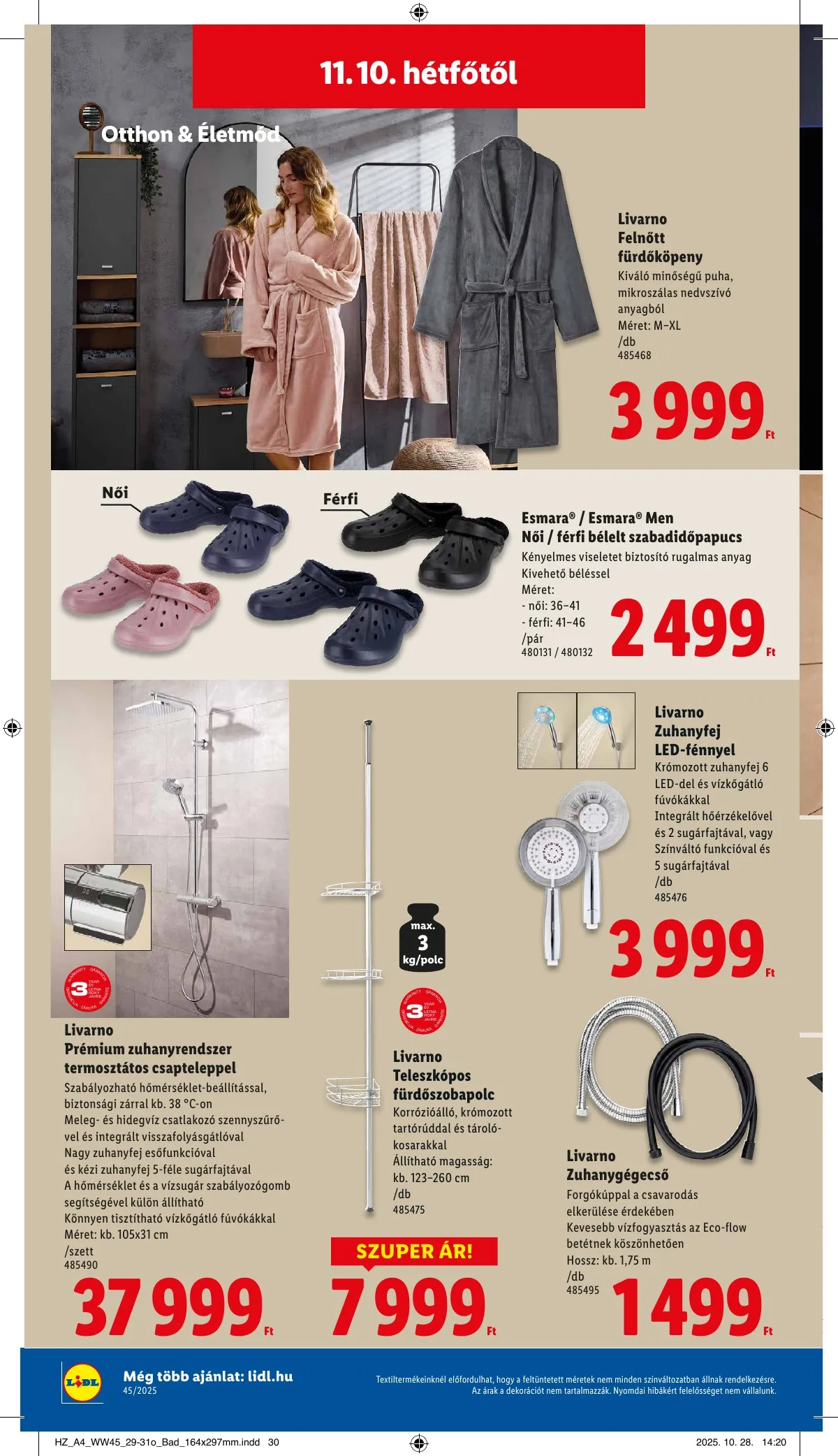 Lidl akciós újság 11.06–11.12 – 34. oldal