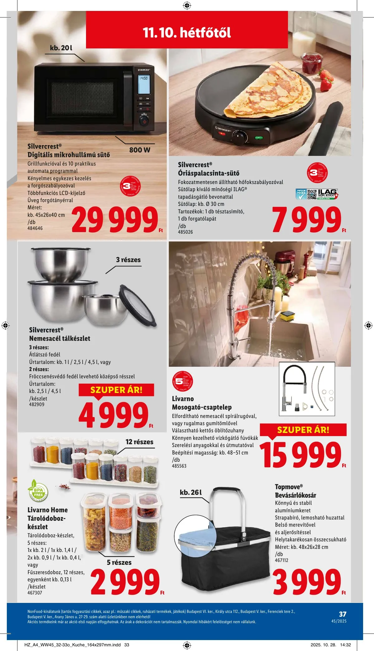 Lidl akciós újság 11.06–11.12 – 37. oldal