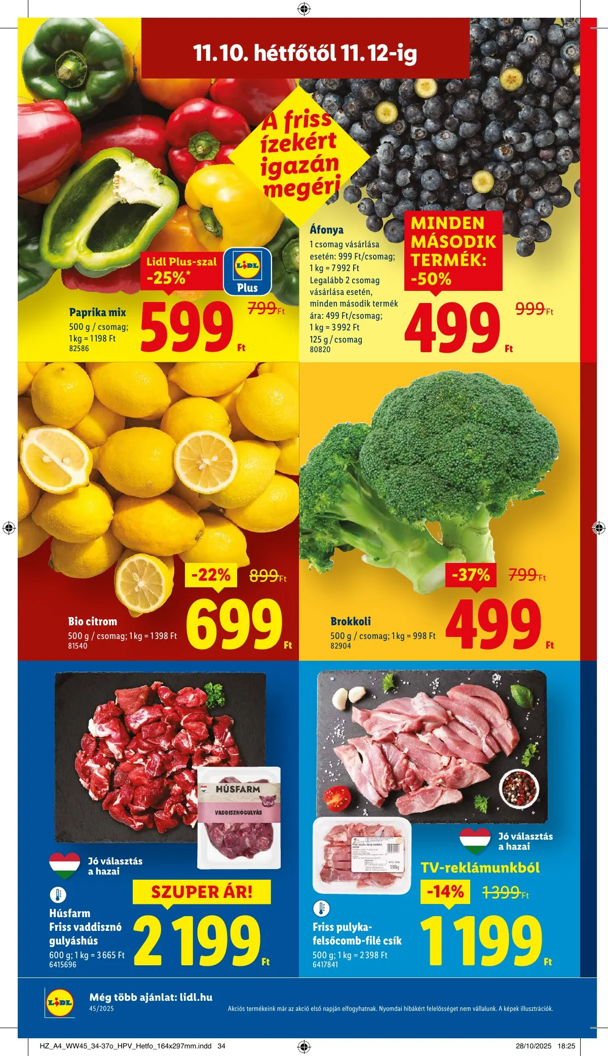 Lidl akciós újság 11.06–11.12 – 38. oldal